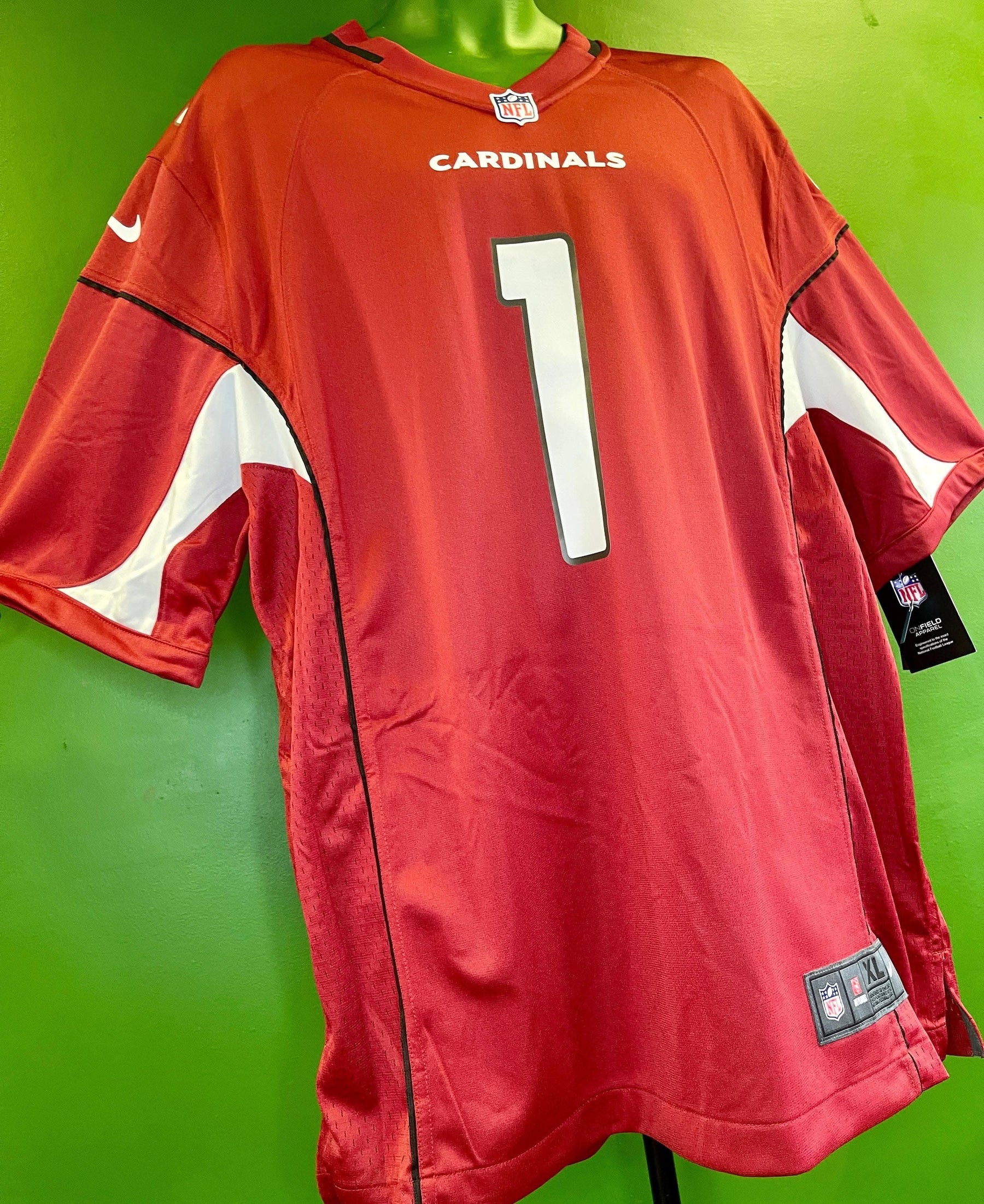 NFL Arizona Cardinals Kyler Murray #1 Game Jersey Men's X-Large NWT