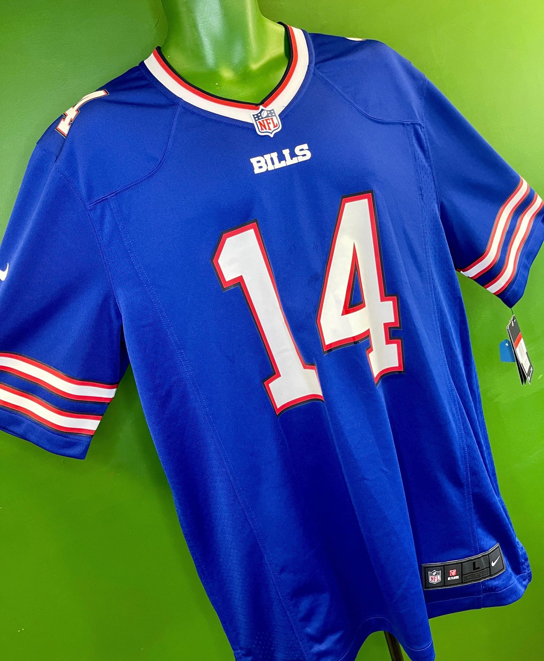 NFL Buffalo Bills Stefon Diggs #14 Game Jersey Men's Large NWT