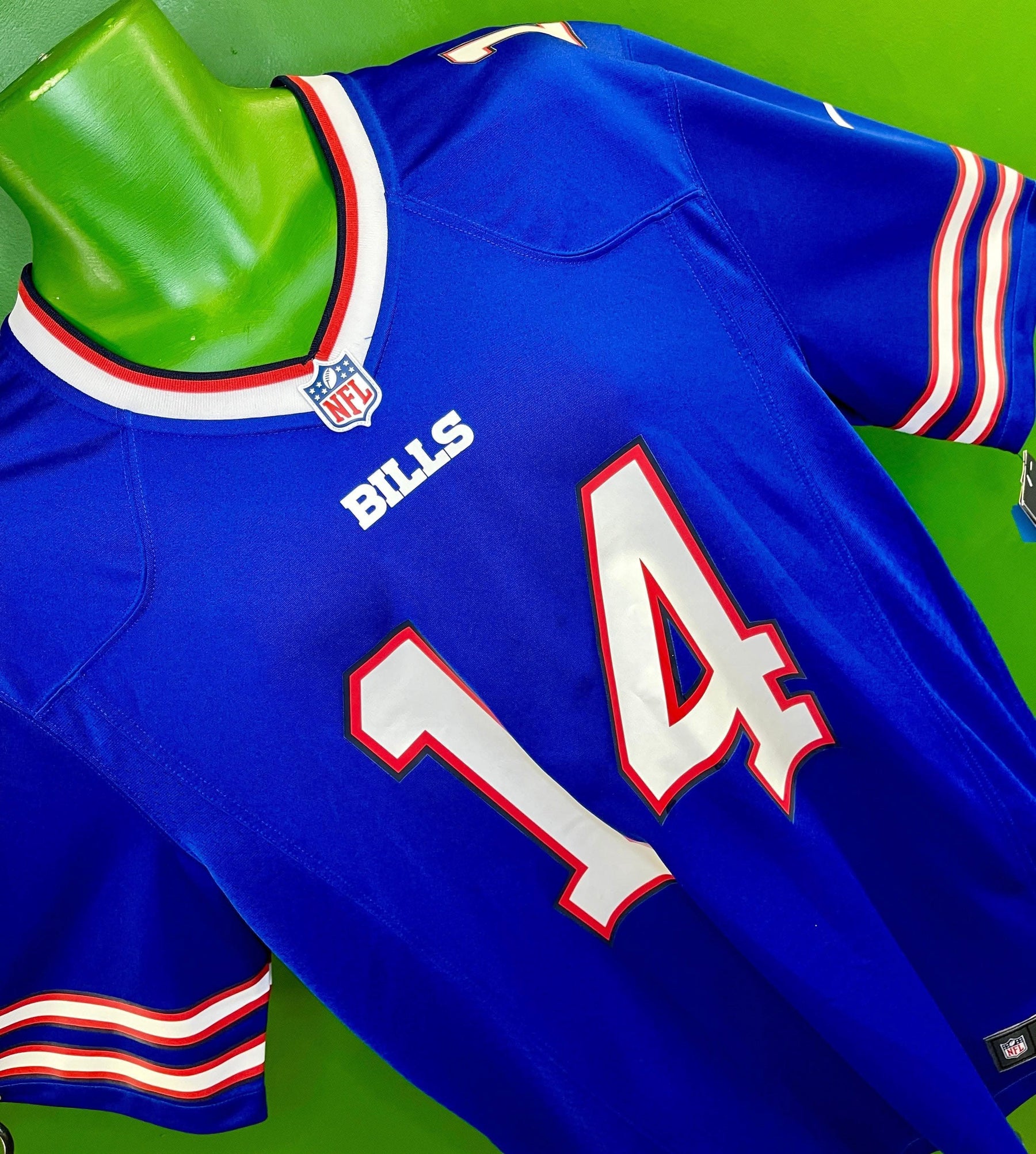 NFL Buffalo Bills Stefon Diggs #14 Game Jersey Men's Large NWT
