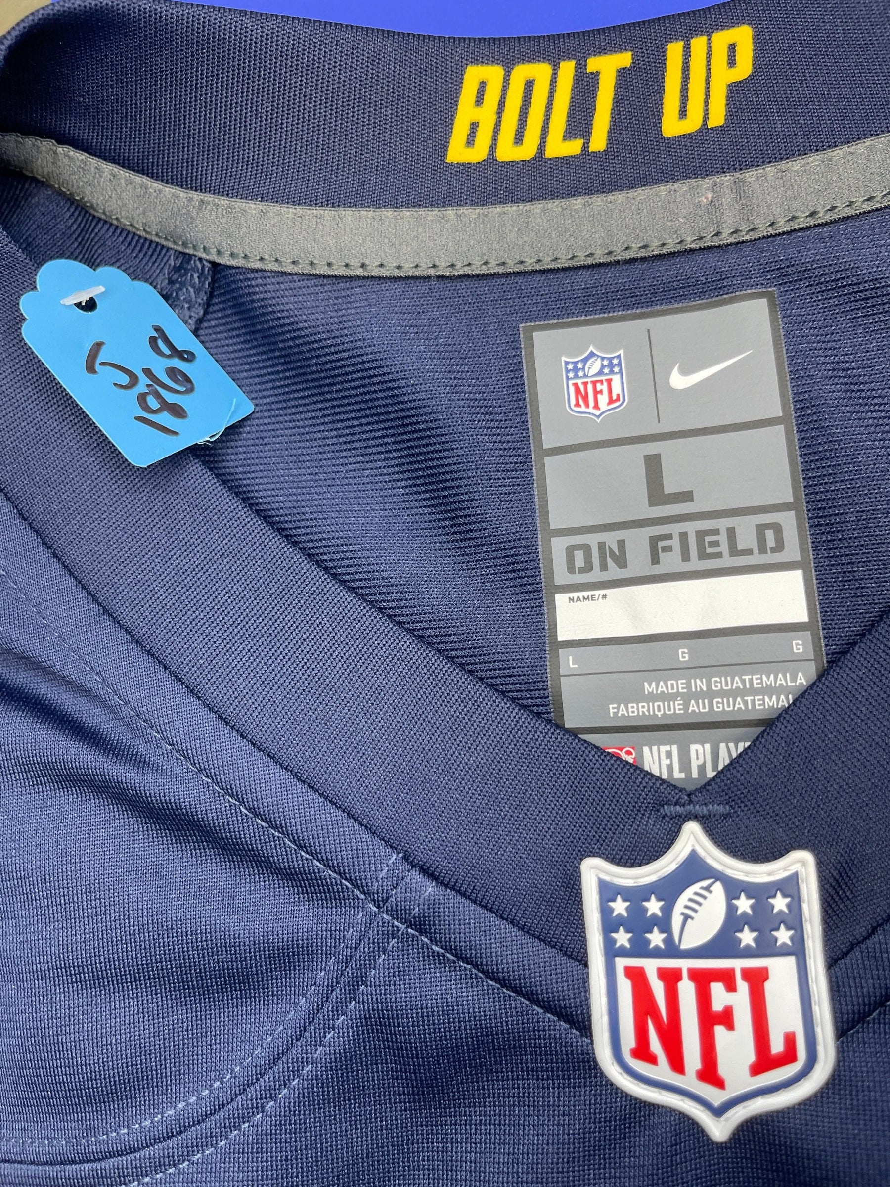 NFL Los Angeles Chargers Derwin James #33 Game Jersey Men's Large NWOT