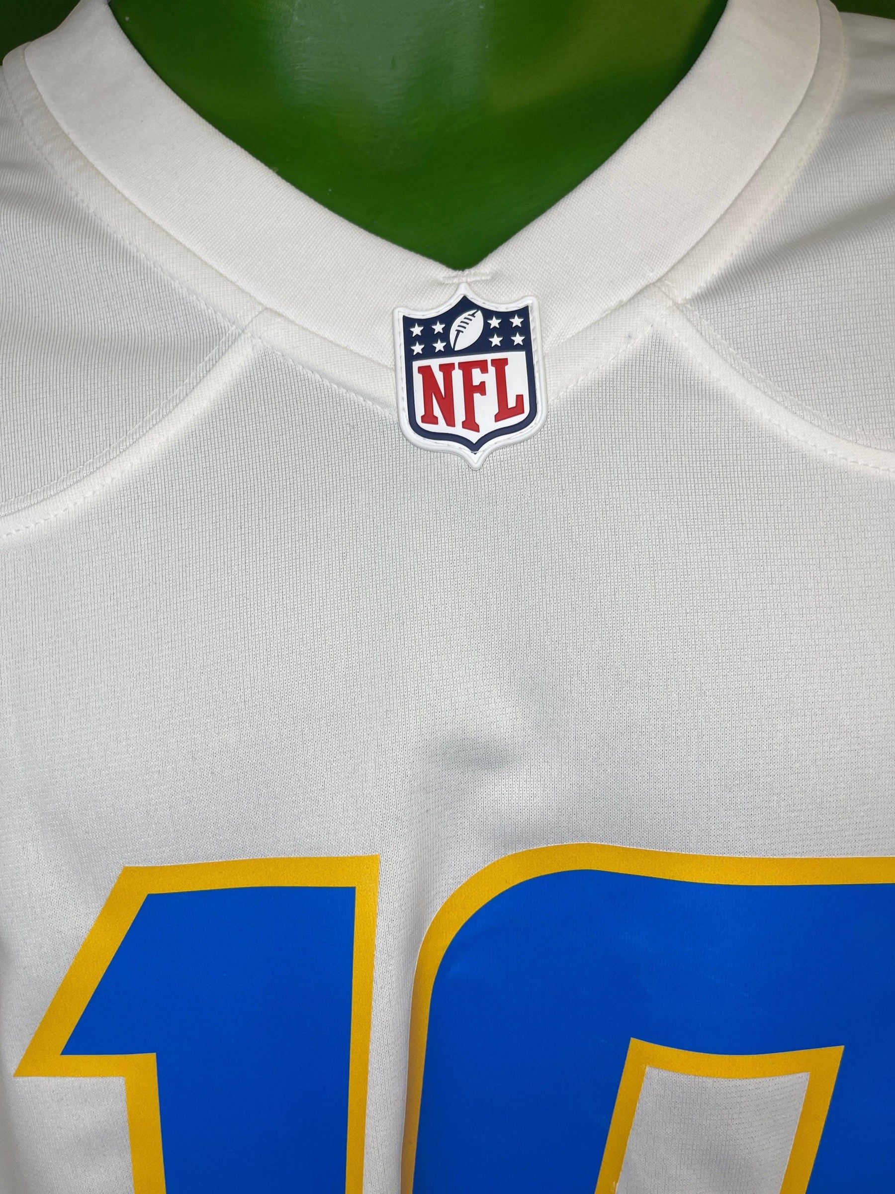 NFL Los Angeles Chargers Justin Herbert #10 Game Jersey Men's Medium NWT
