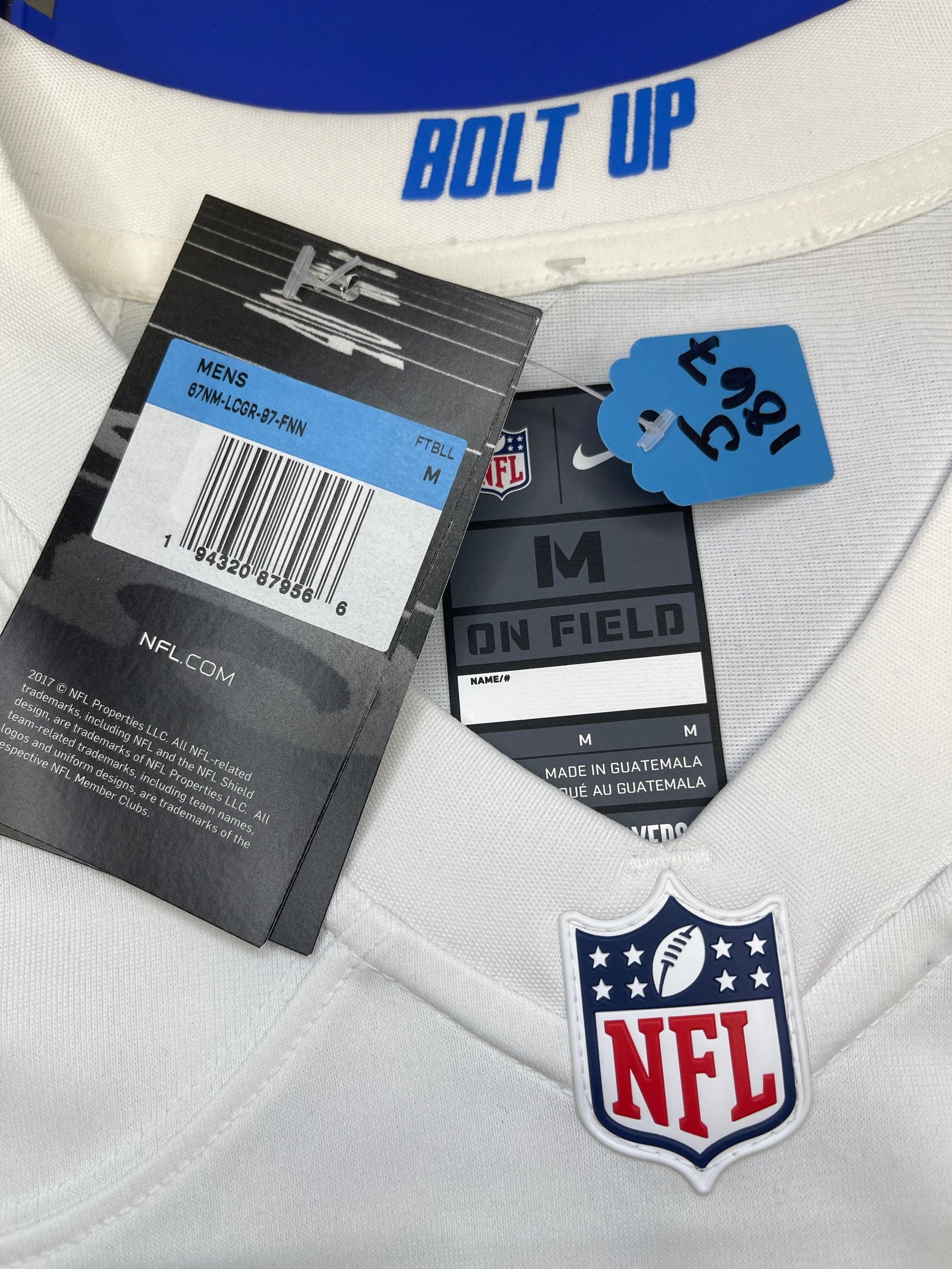 NFL Los Angeles Chargers Justin Herbert #10 Game Jersey Men's Medium NWT