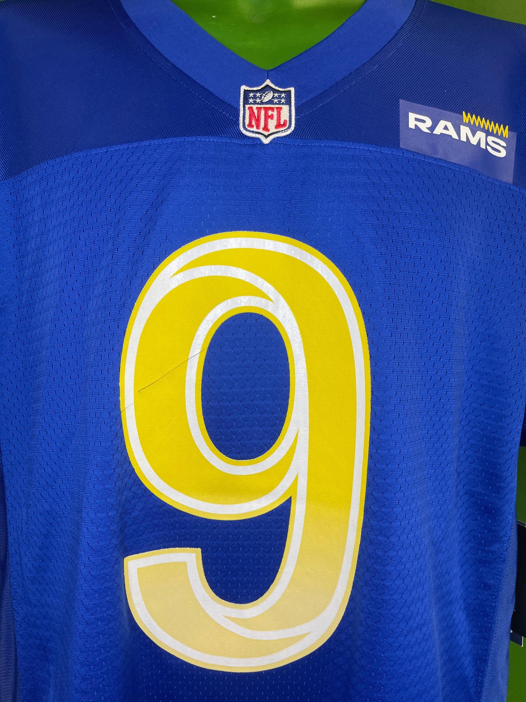 NFL Los Angeles Rams Matt Stafford #9 Pro Line Jersey Men's Medium NWT