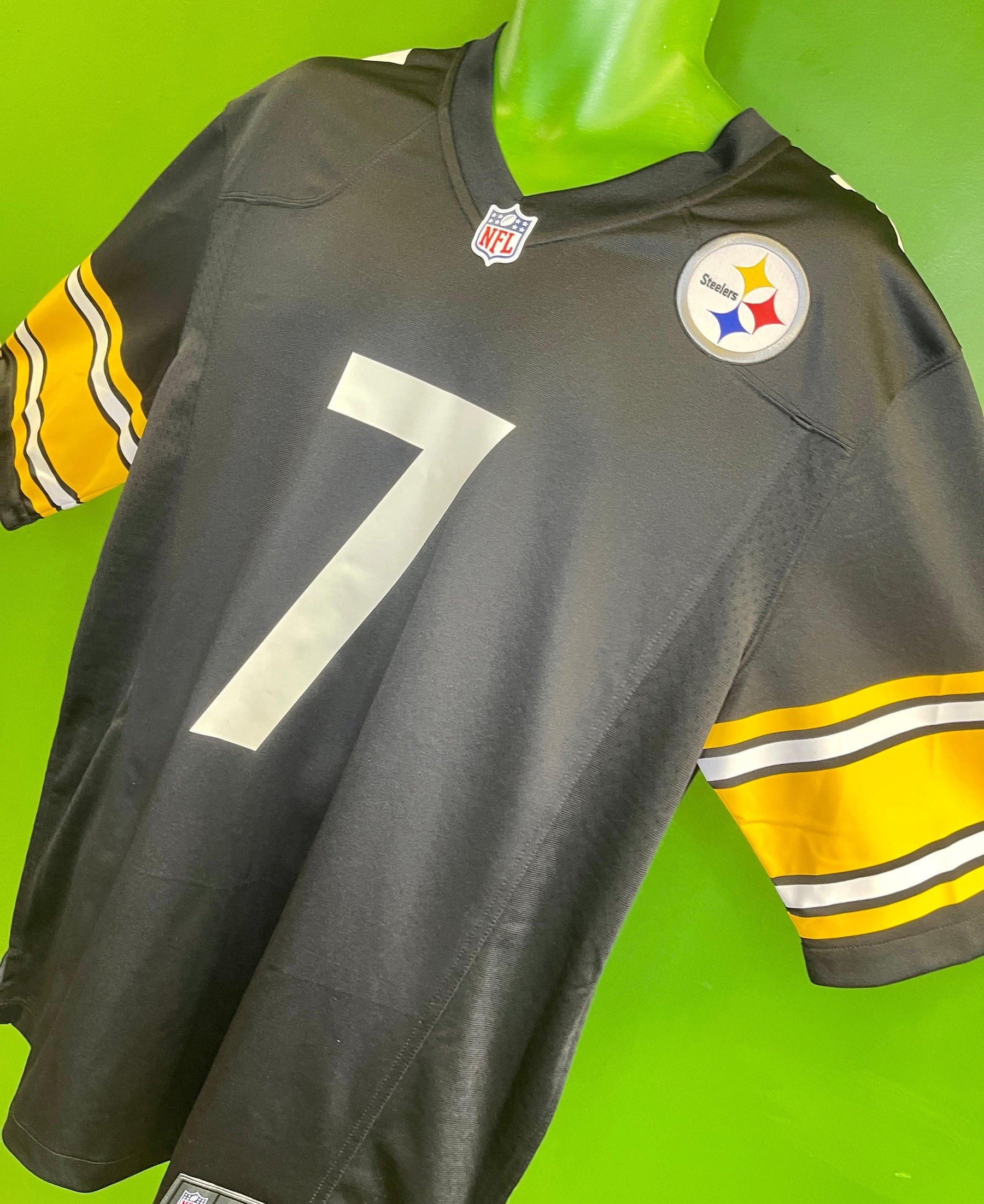 NFL Pittsburgh Steelers Ben Roethisberger #7 Game Jersey Men's Large NWT