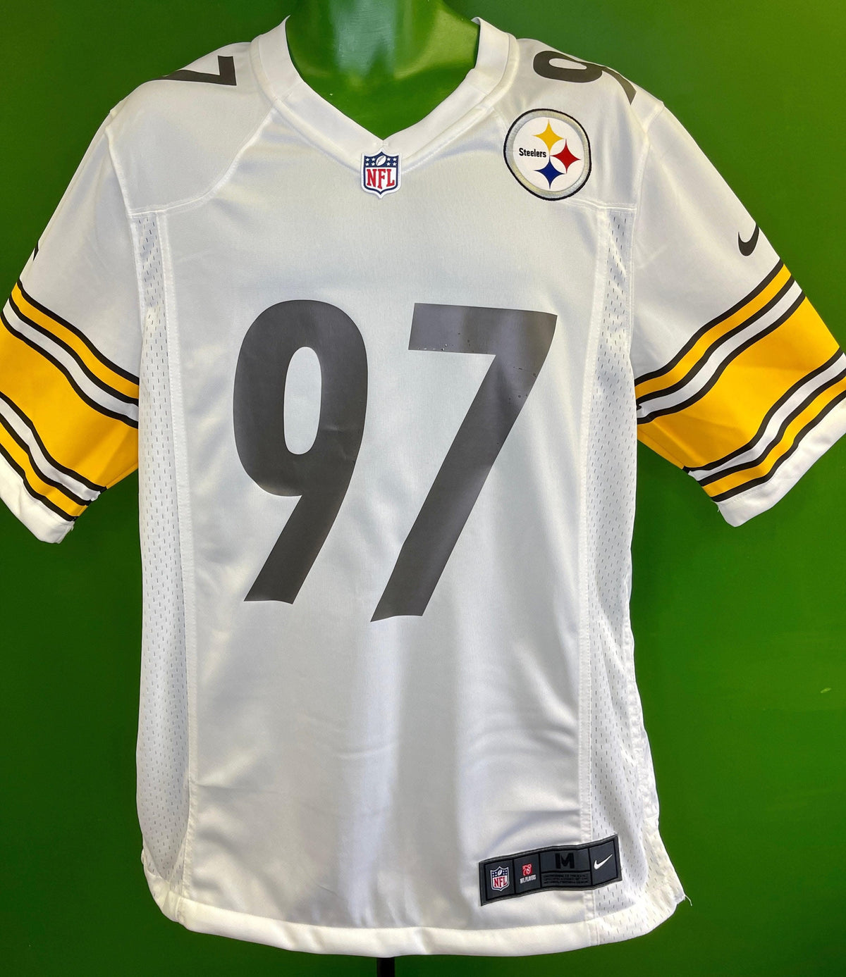 NFL Pittsburgh Steelers Cameron Heyward #97 Game Jersey Men's Medium NWT