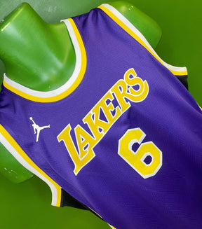 NBA Los Angeles Lakers LeBron James #6 2021/22 Player Jersey Youth X-Large 18-20 NWT