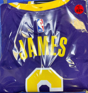 NBA Los Angeles Lakers LeBron James #6 2021/22 Player Jersey Youth X-Large 18-20 NWT