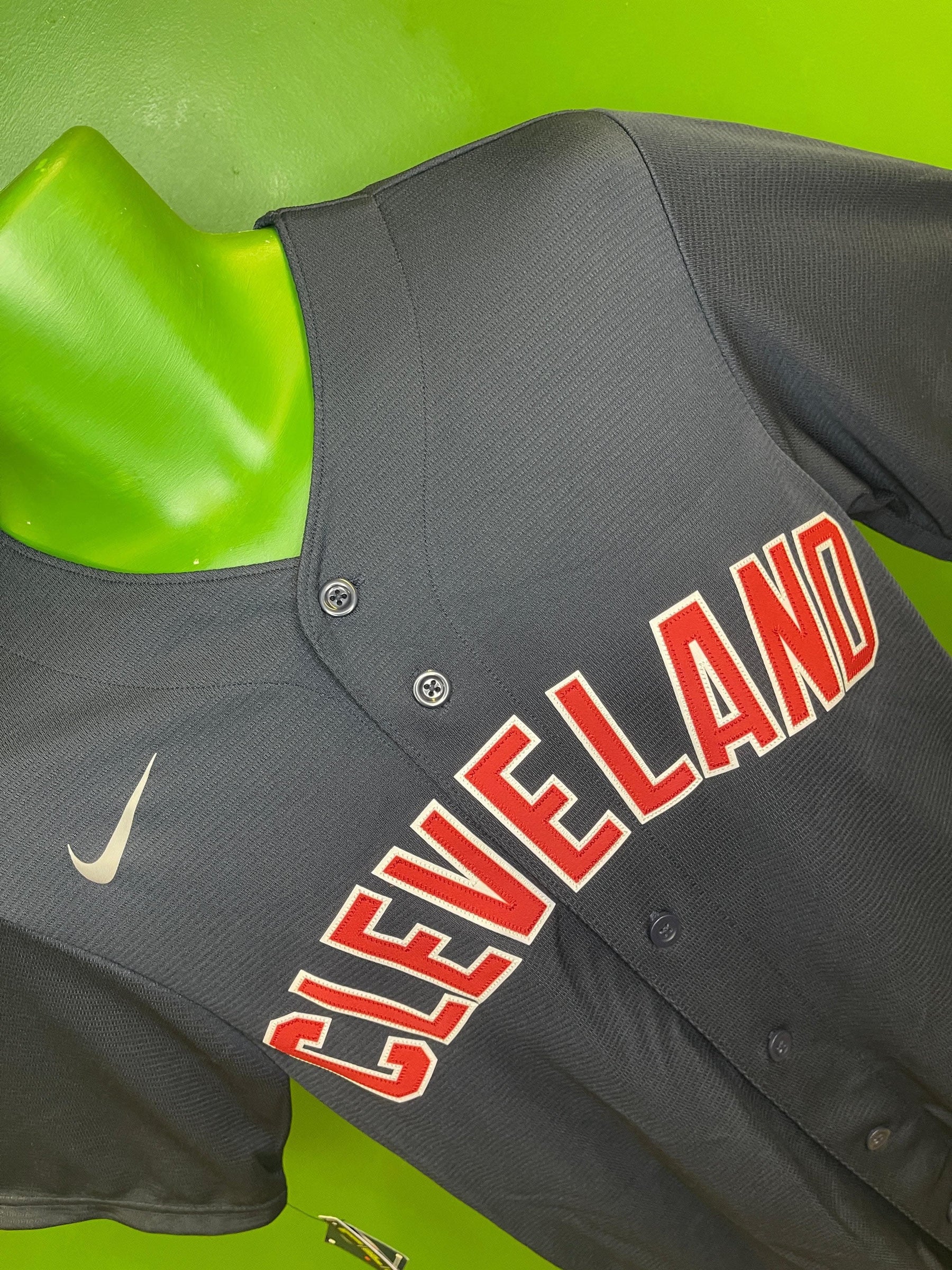 MLB Cleveland Guardians Jersey Blue Men's Small NWT