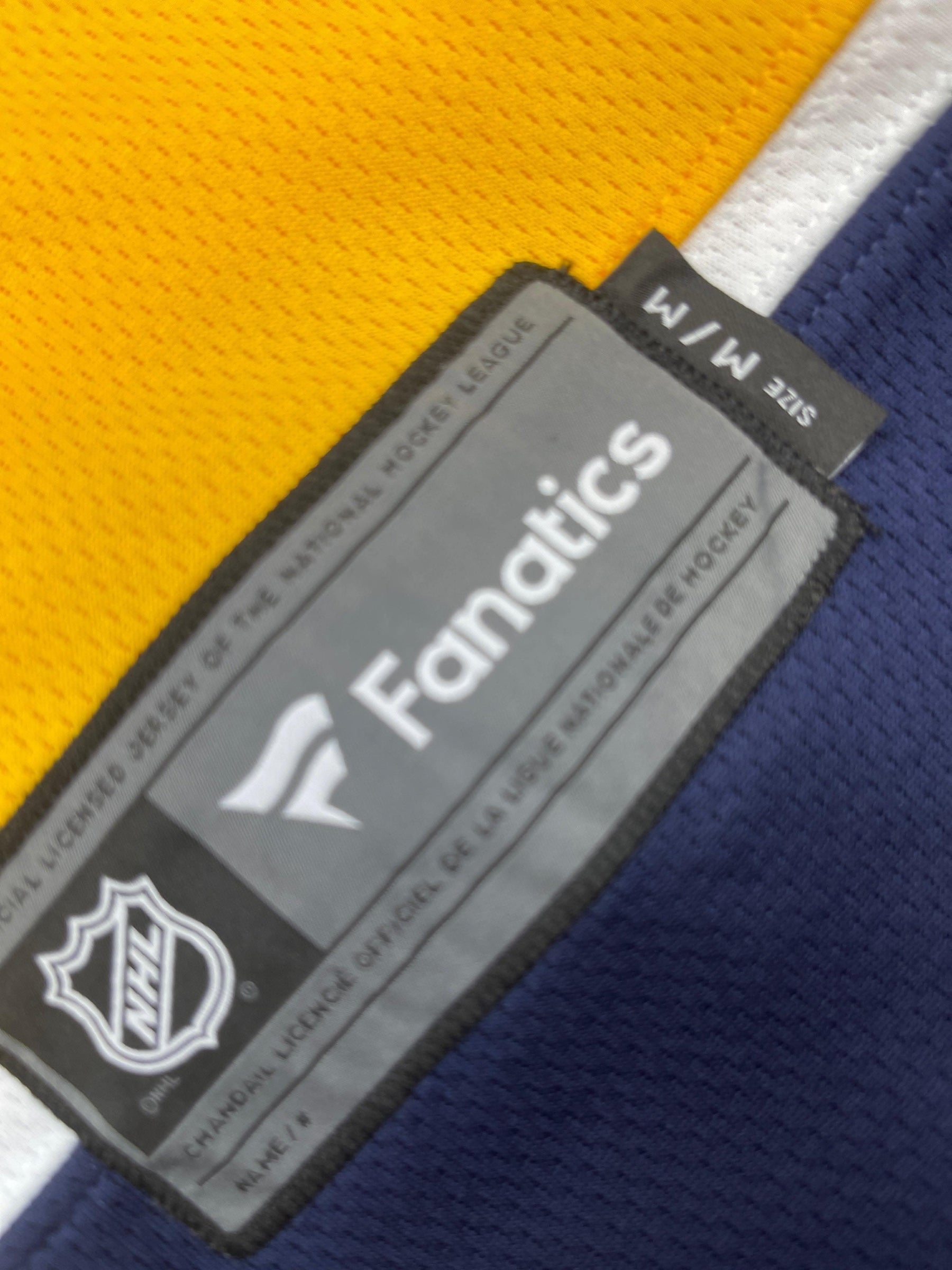 NHL Nashville Predators Fanatics Breakaway Jersey Stitched Men's Medium NWT