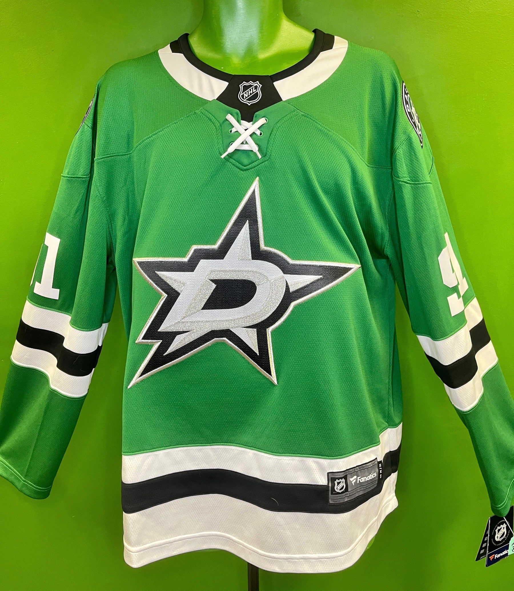 NHL Dallas Stars Tyler Seguin #91 Fanatics Breakaway Jersey Stitched Men's Medium NWT