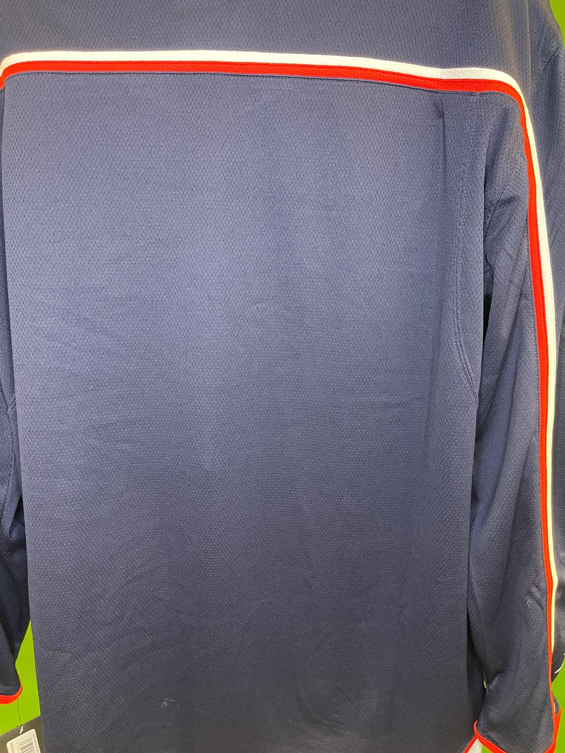 NHL Columbus Blue Jackets Fanatics Breakaway Jersey Stitched Men's Large NWT