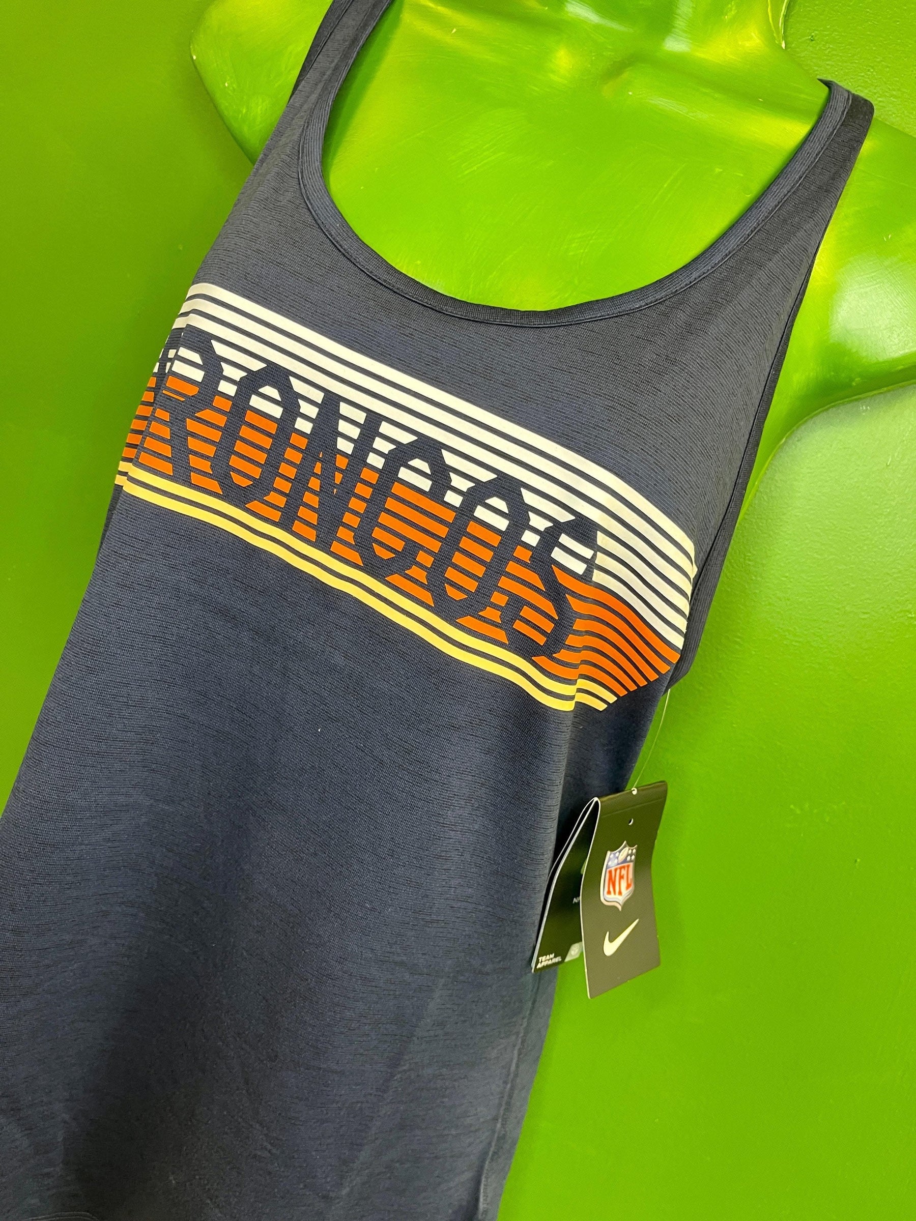 NFL Denver Broncos Racerback Vest Tank Top Women's Medium NWT