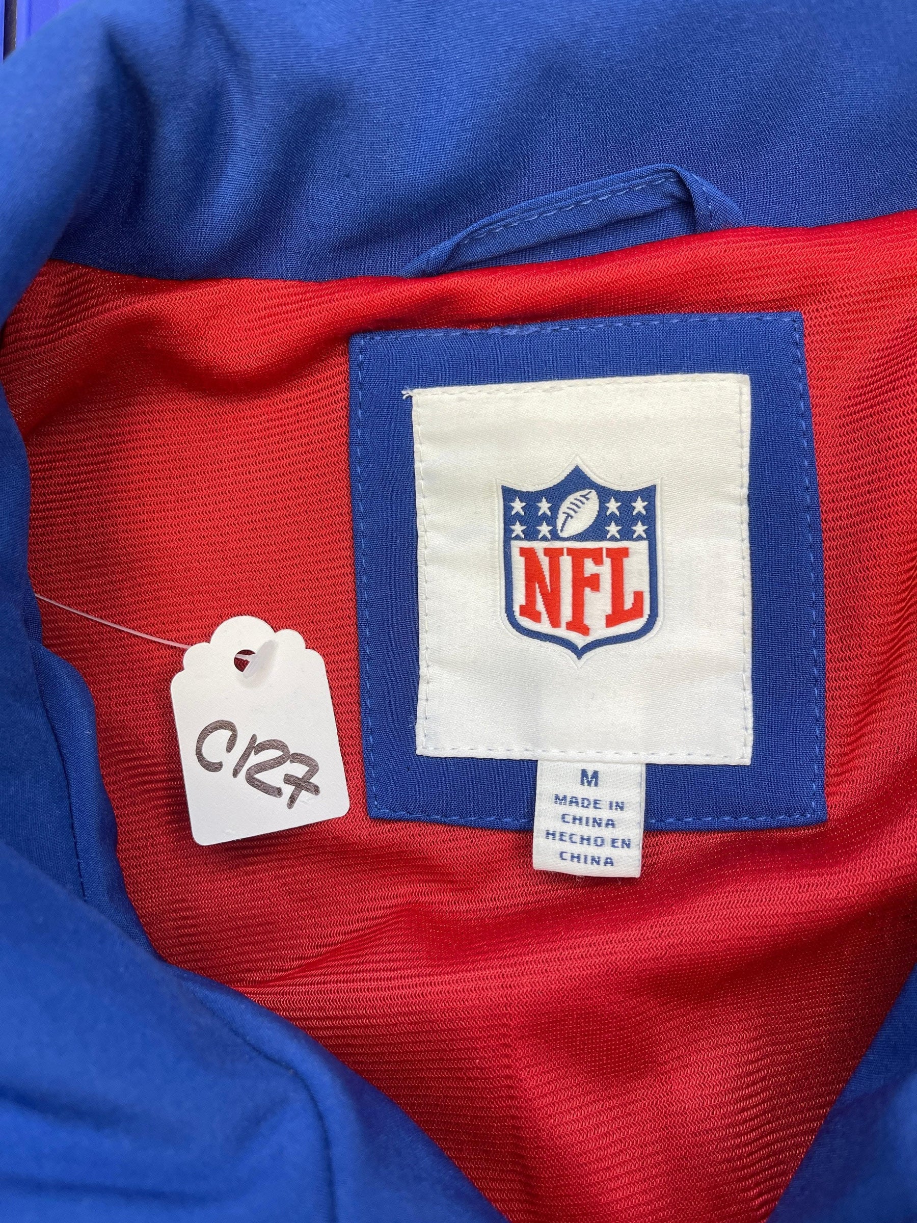 NFL New York Giants Beautiful Midweight Jacket/Coat Men's Medium
