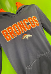 NFL Denver Broncos Pullover Sweatshirt Hoodie Stitched Youth X-Large 18
