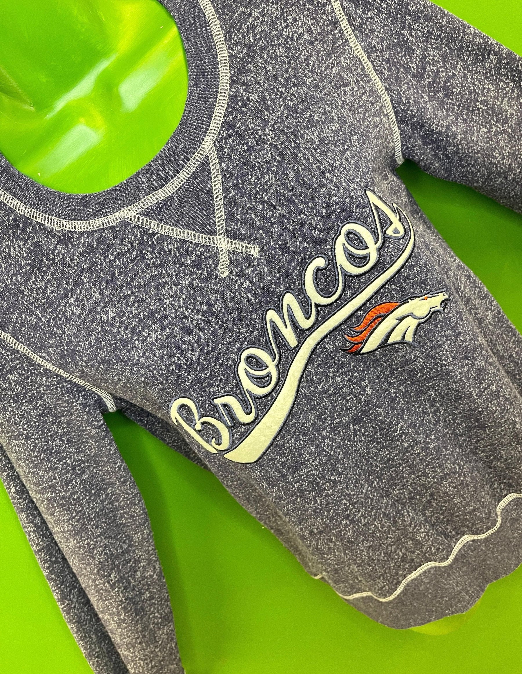 NFL Denver Broncos OTS Sweatshirt Stitched Women's Small