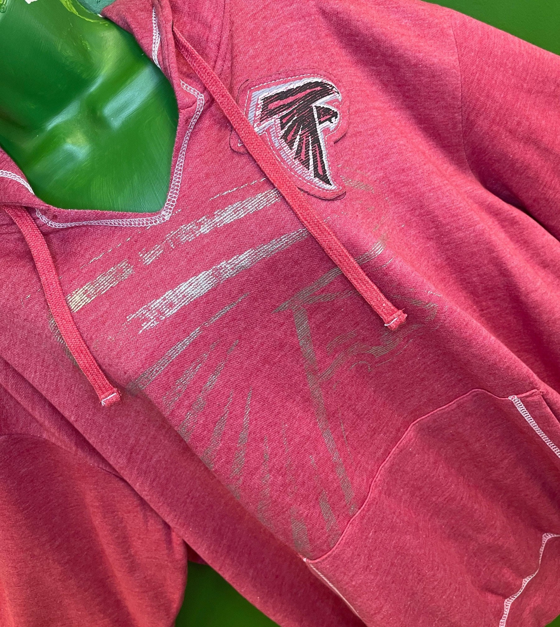 NFL Atlanta Falcons Majestic Notch Neck Hoodie Women's Plus Size 4X NWT