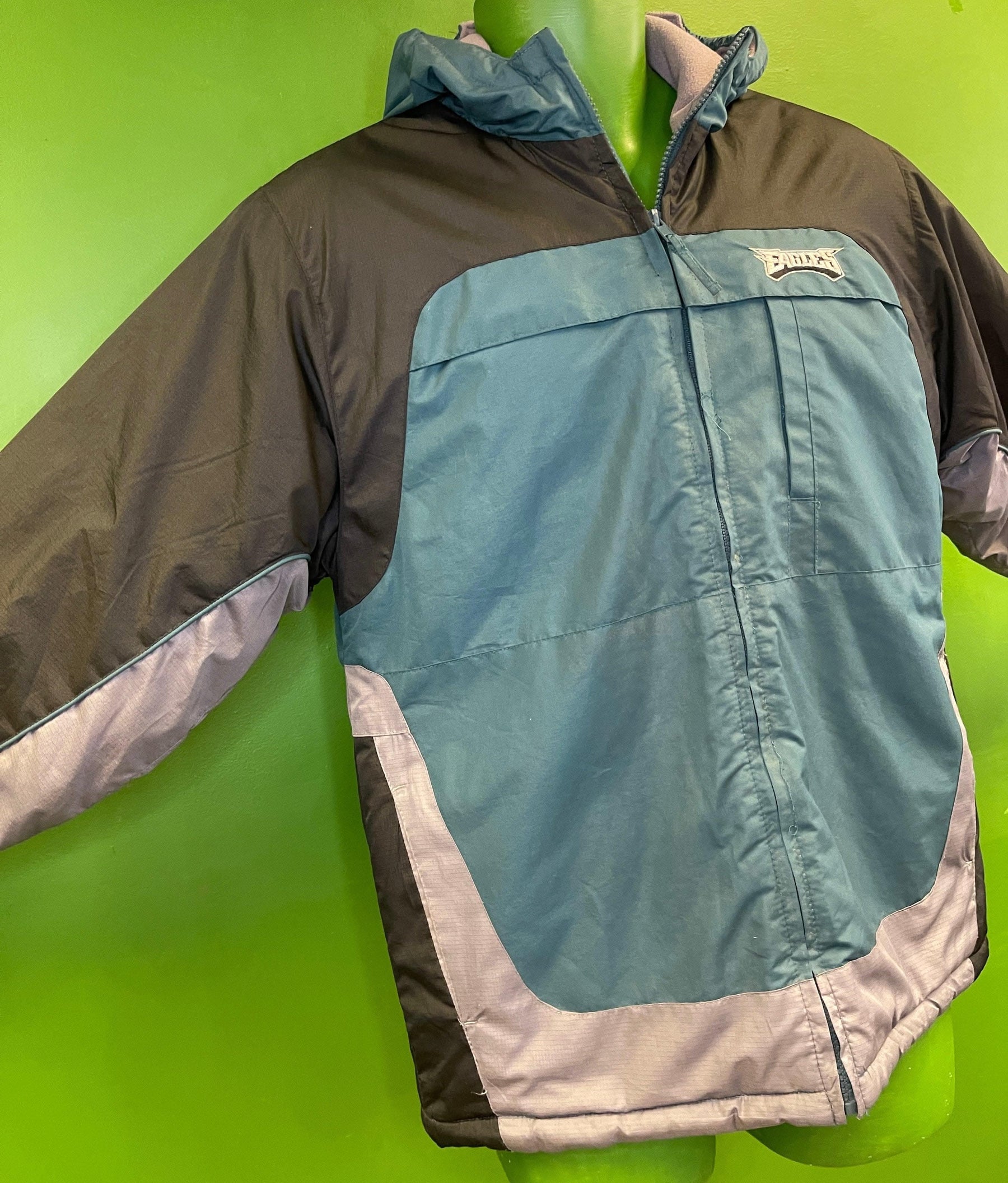 NFL Philadelphia Eagles Reebok Warm Winter Coat Jacket Youth Large 14-16