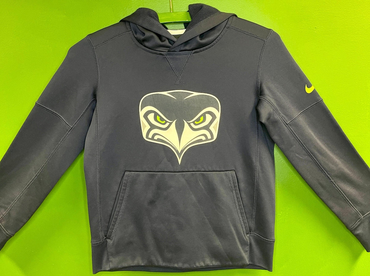 NFL Seattle Seahawks Insulatedt Pullover Hoodie Sweatshirt Youth Small 8