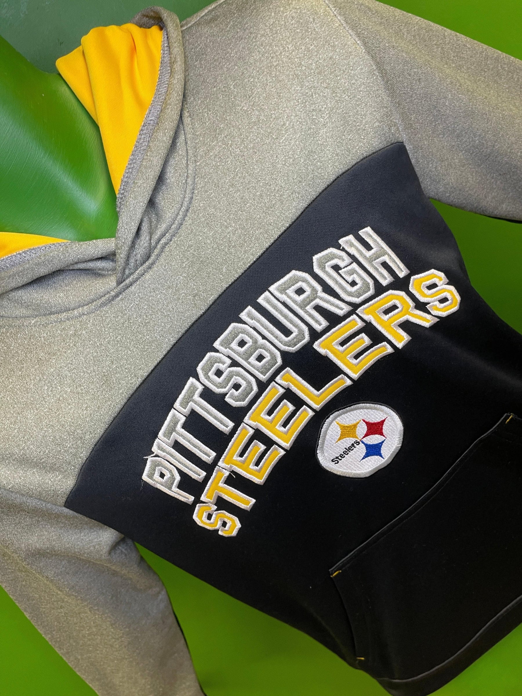 NFL Pittsburgh Steelers Stitched Pullover Hoodie Youth Large 14-16