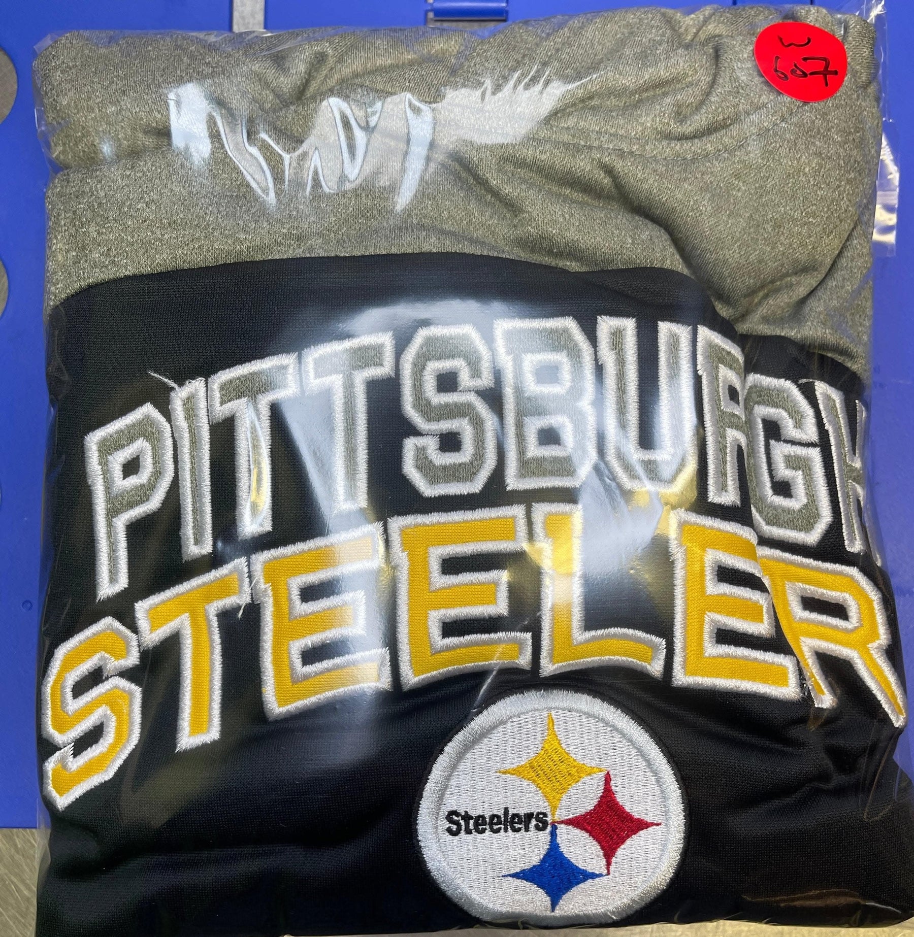 NFL Pittsburgh Steelers Stitched Pullover Hoodie Youth Large 14-16