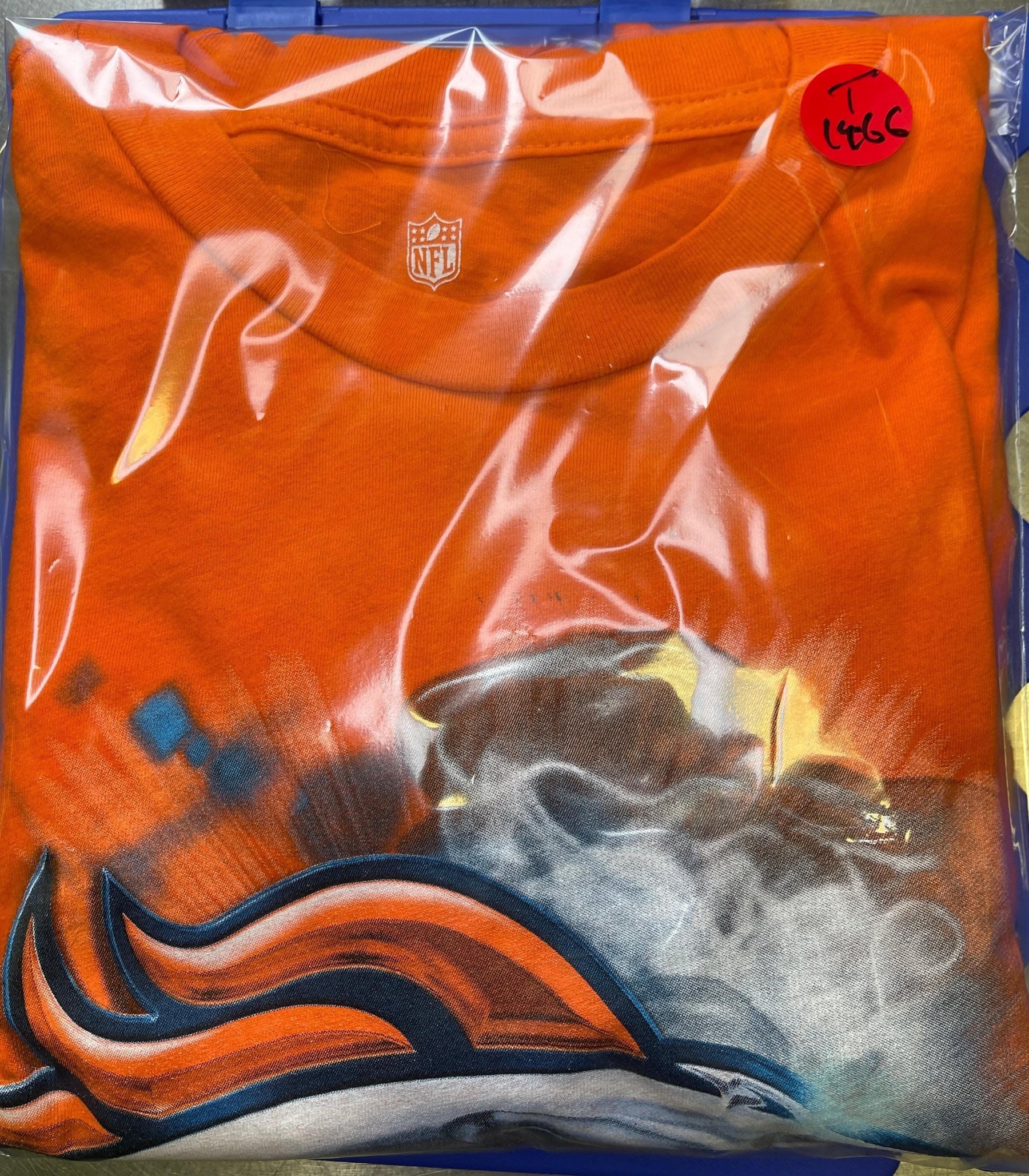 NFL Denver Broncos 100% Cotton L/S Dreamy T-Shirt Youth X-Large 18-20
