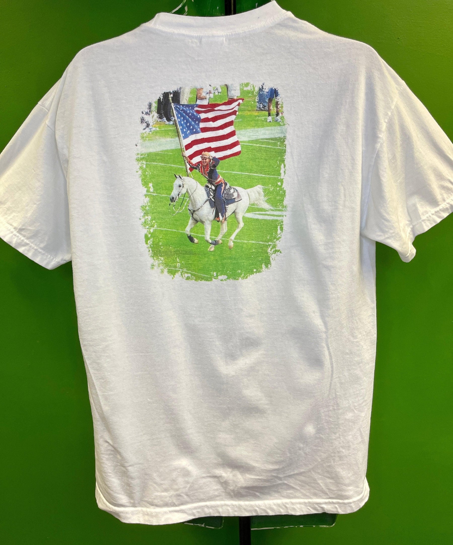 NFL Denver Broncos "Thunder" Mascot Cotton T-Shirt Unisex Large