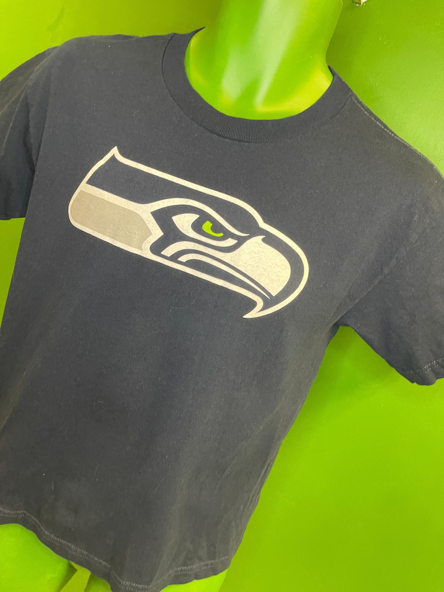 NFL Seattle Seahawks Blue T-Shirt Youth Large 14-16