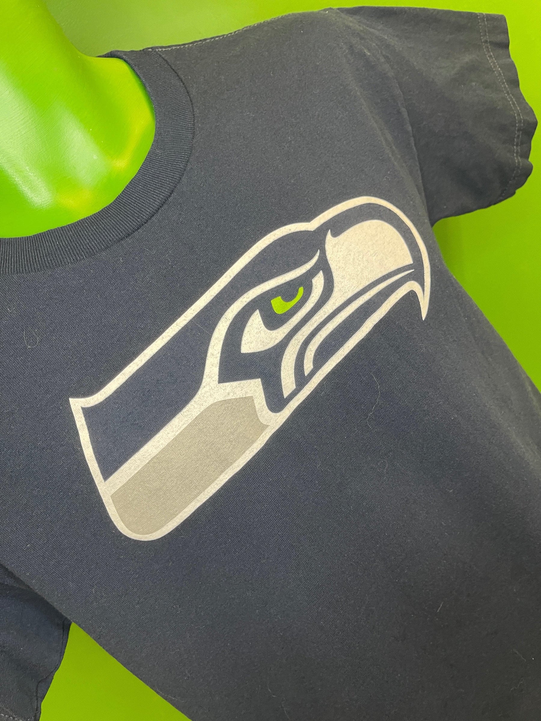 NFL Seattle Seahawks Blue T-Shirt Youth Large 14-16