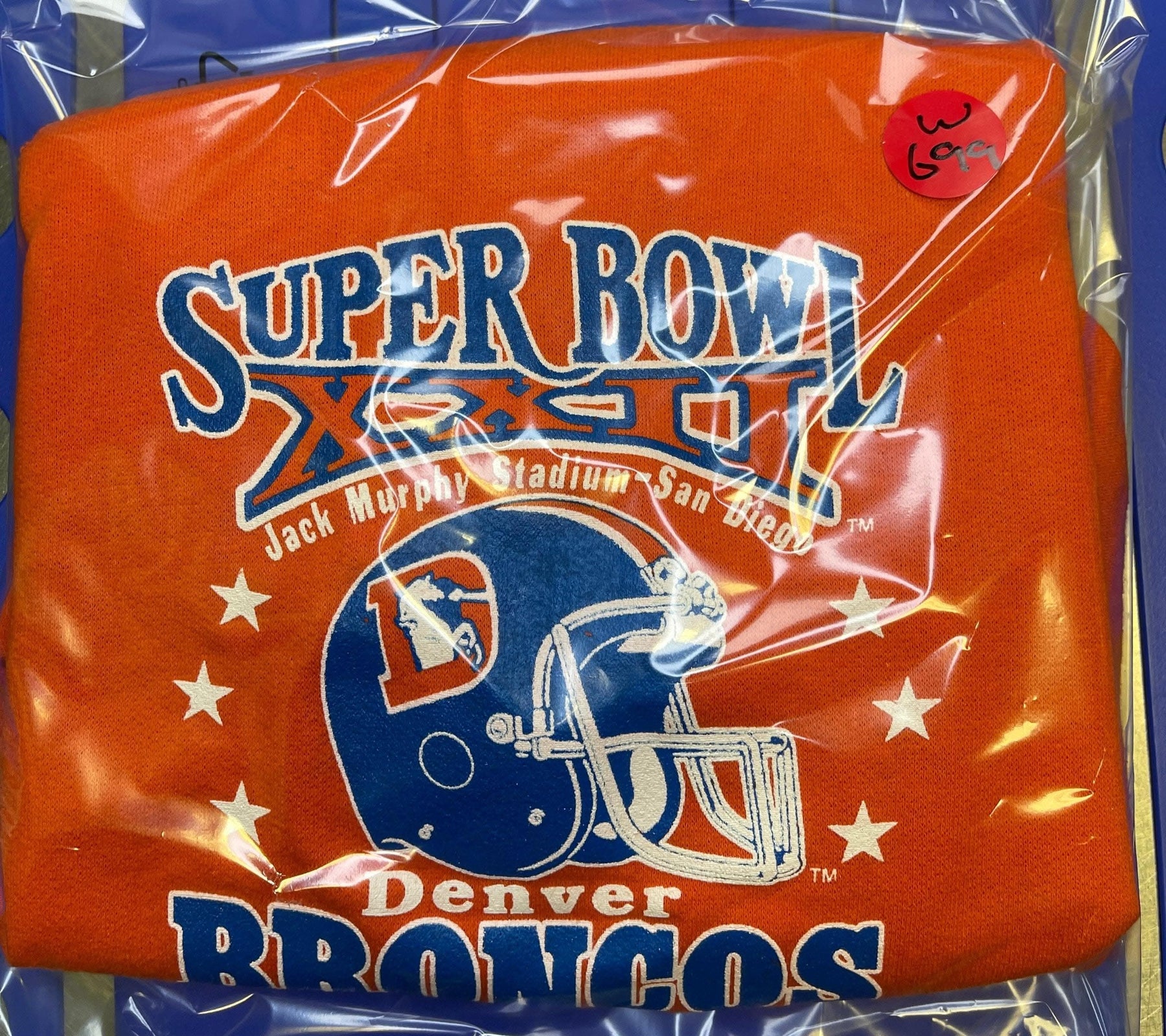 NFL Denver Broncos Vintage Super Bowl XXII Sweatshirt Youth Small 6-8
