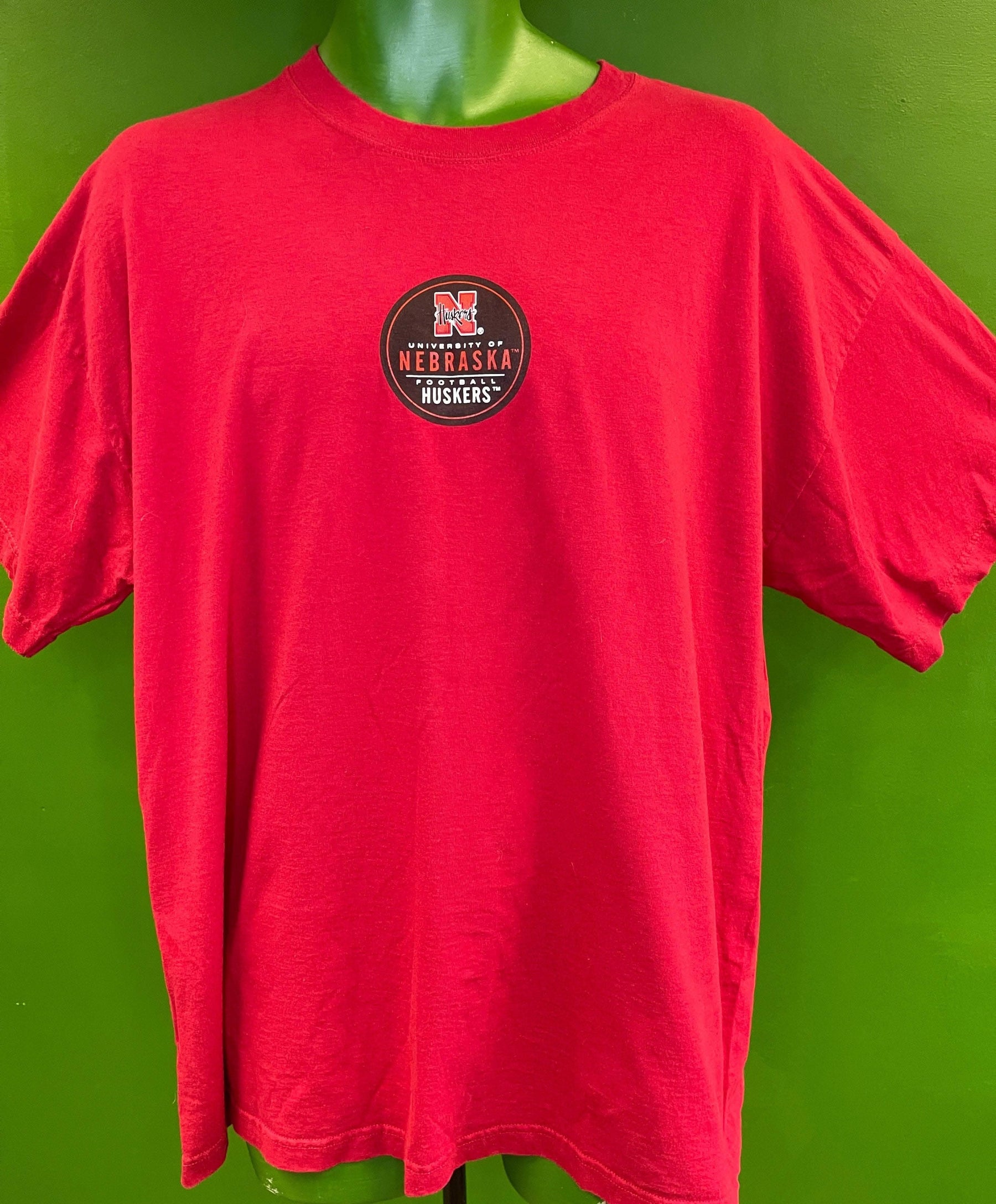 NCAA Nebraska Cornhuskers Red T-Shirt Men's X-Large