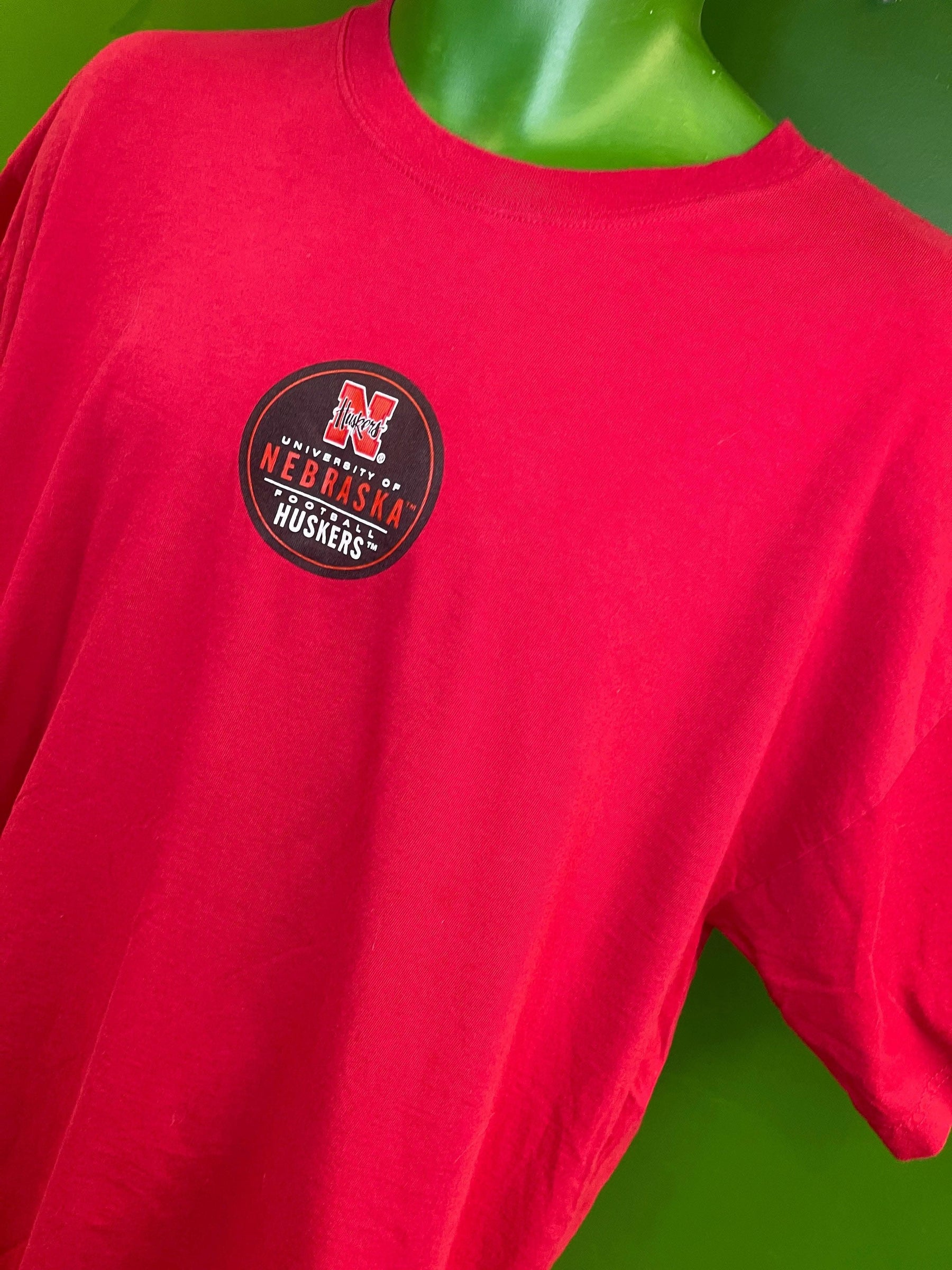 NCAA Nebraska Cornhuskers Red T-Shirt Men's X-Large