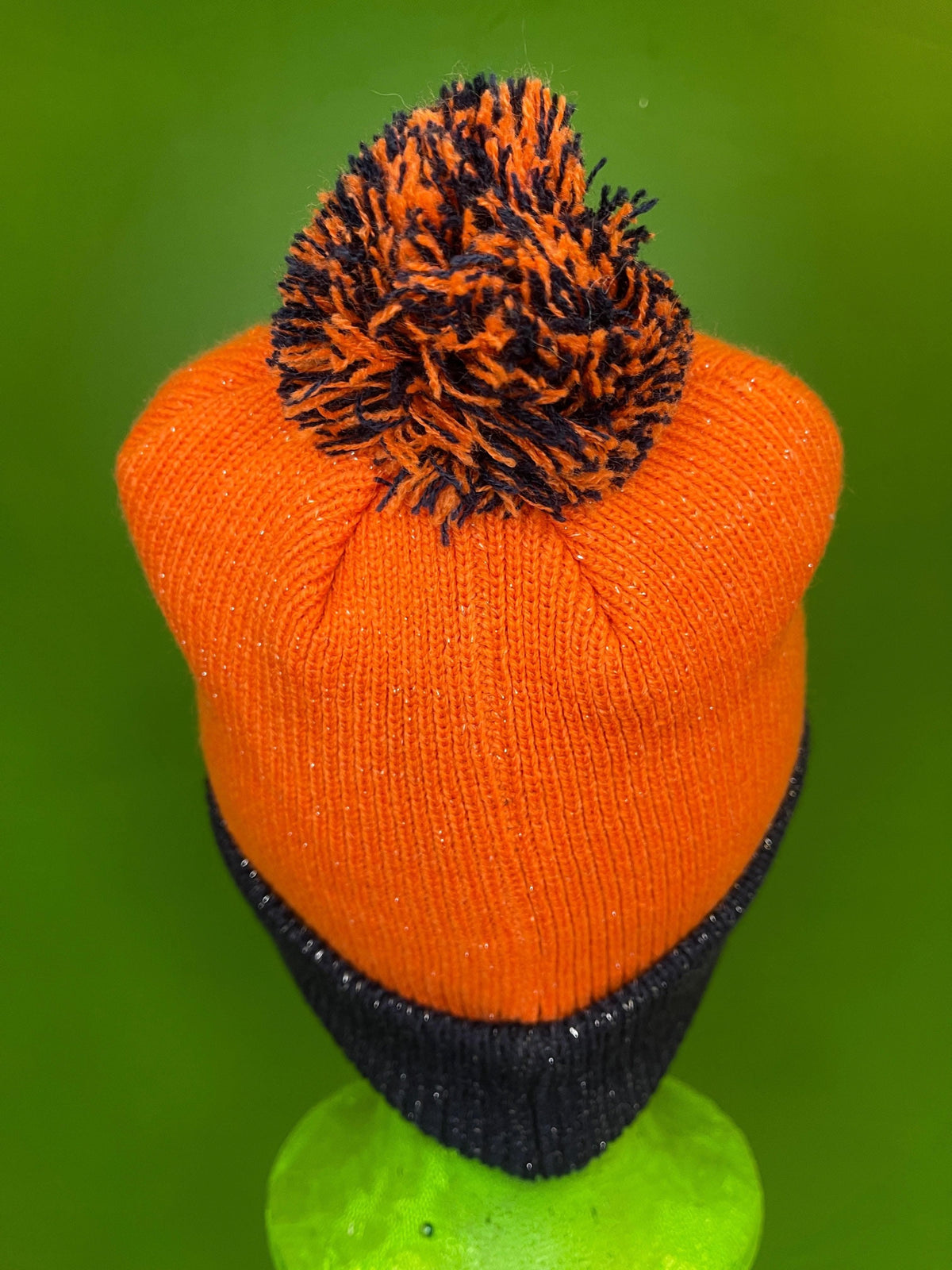 NFL Denver Broncos Sparkly Woolly Bobble Hat OSFM