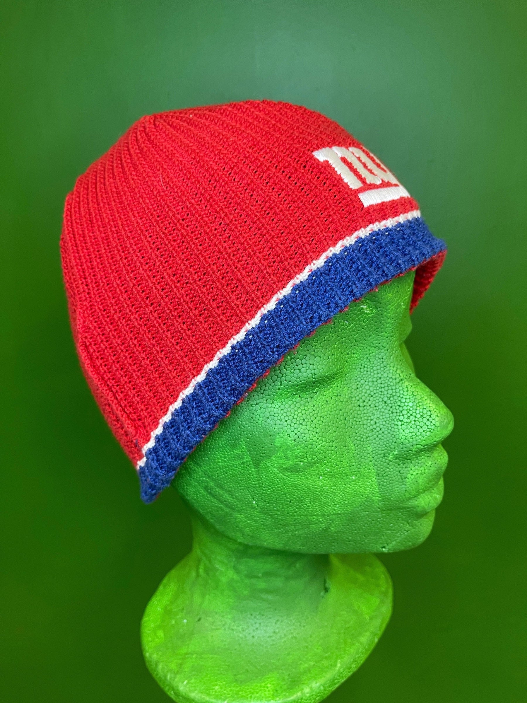NFL New York Giants Reversible Knit Woolly Hat Beanie OSFM