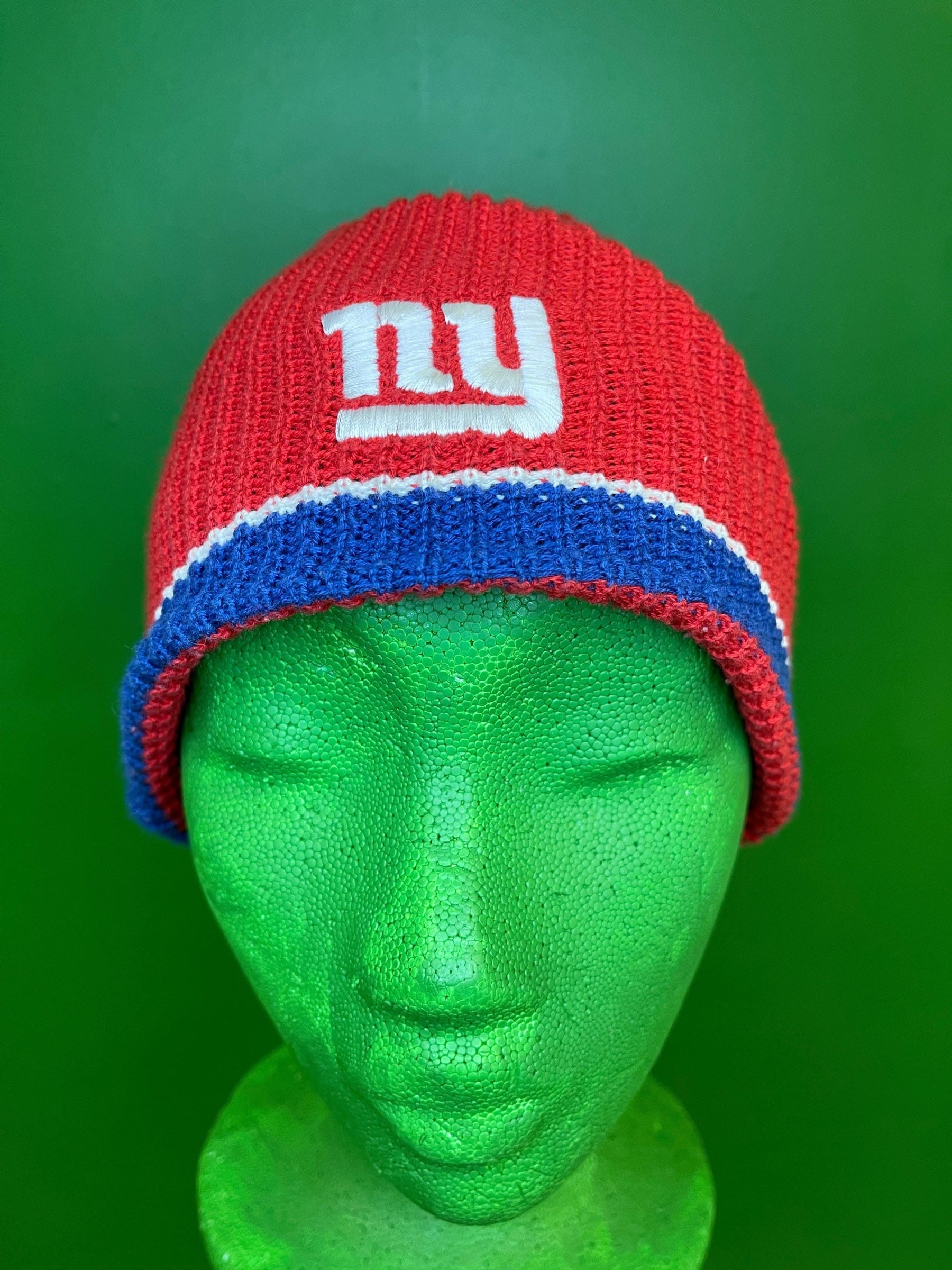 NFL New York Giants Reversible Knit Woolly Hat Beanie OSFM