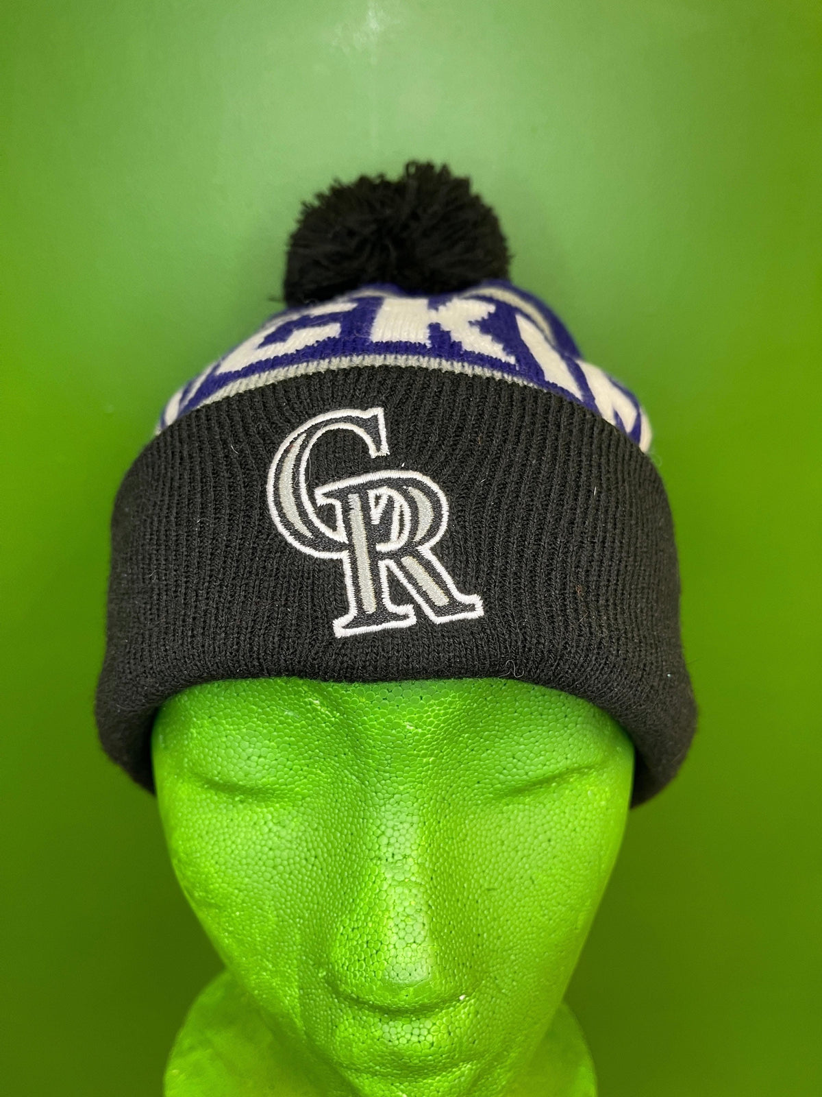 MLB Colorado Rockies Woolly Bobble Hat OSFM