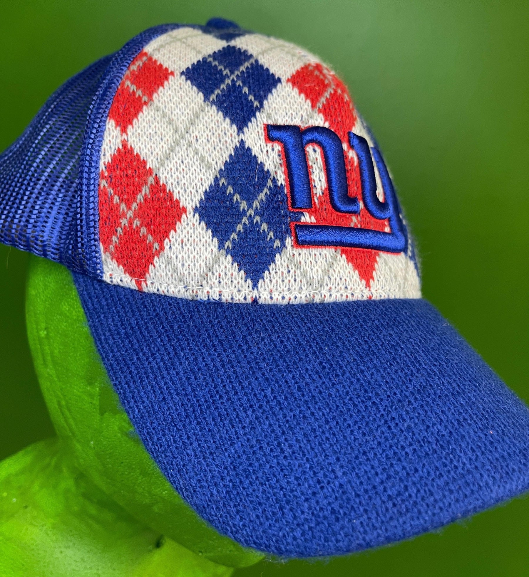 NFL New York Giants Reebok Vintage Baseball Cap/Hat Argyle Snapback OSFM