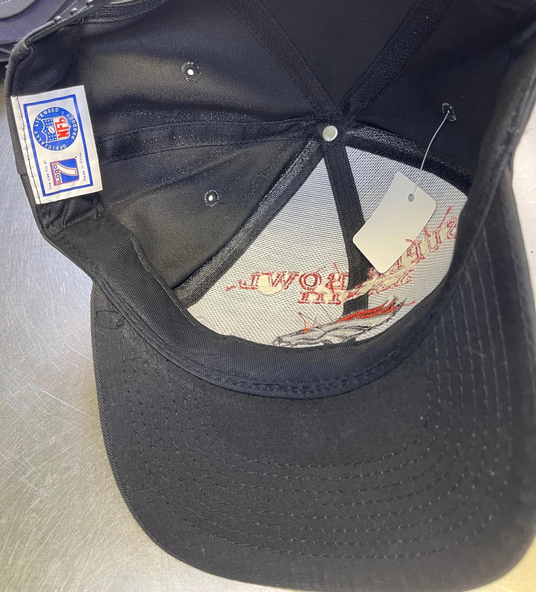 NFL Denver Broncos Logo 7 Vintage Super Bowl XXXIII Champions Hat/Cap Snapback OSFM