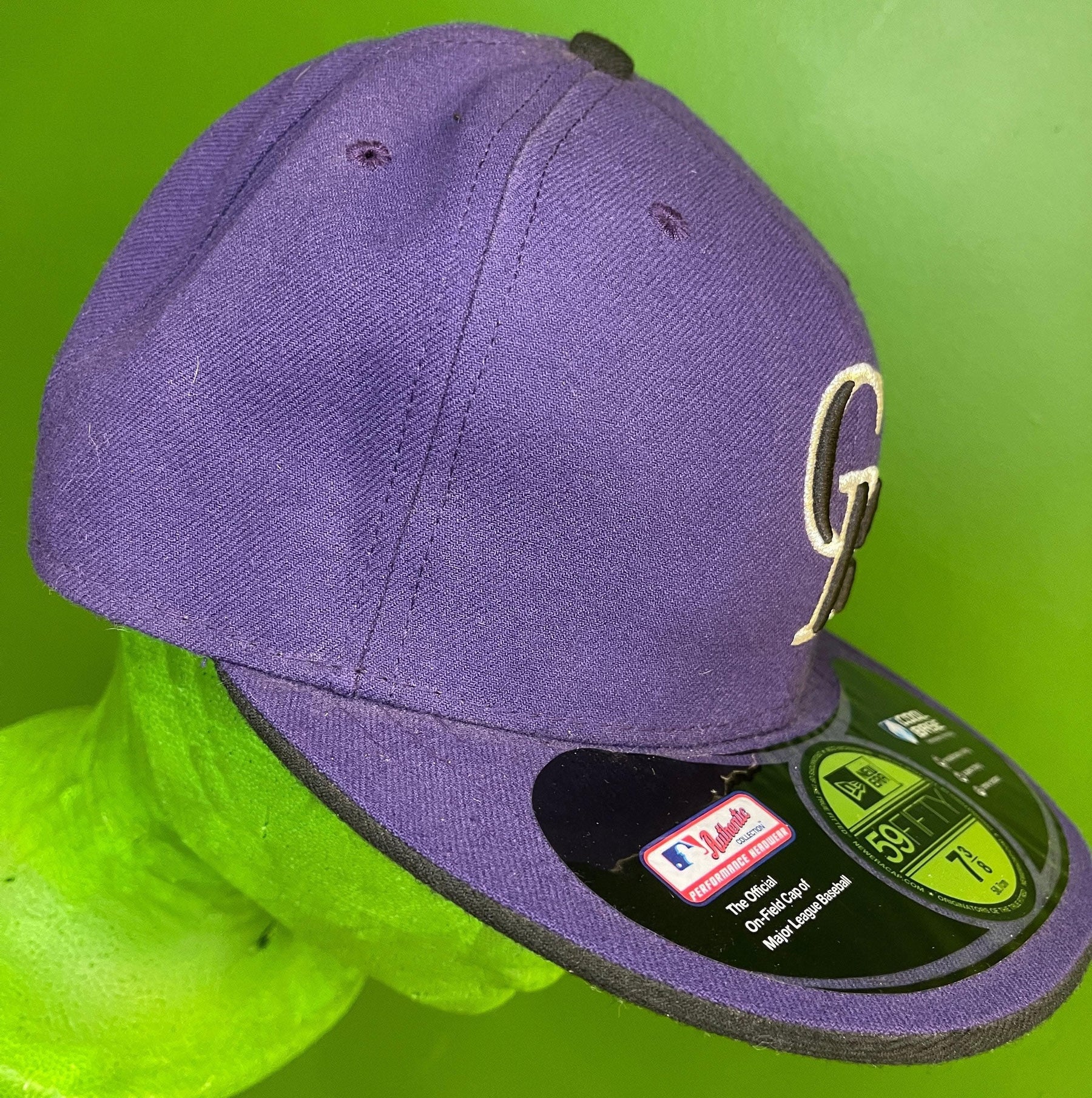 MLB Colorado Rockies New Era Baseball 59FIFTY Hat Cap 7-3/8