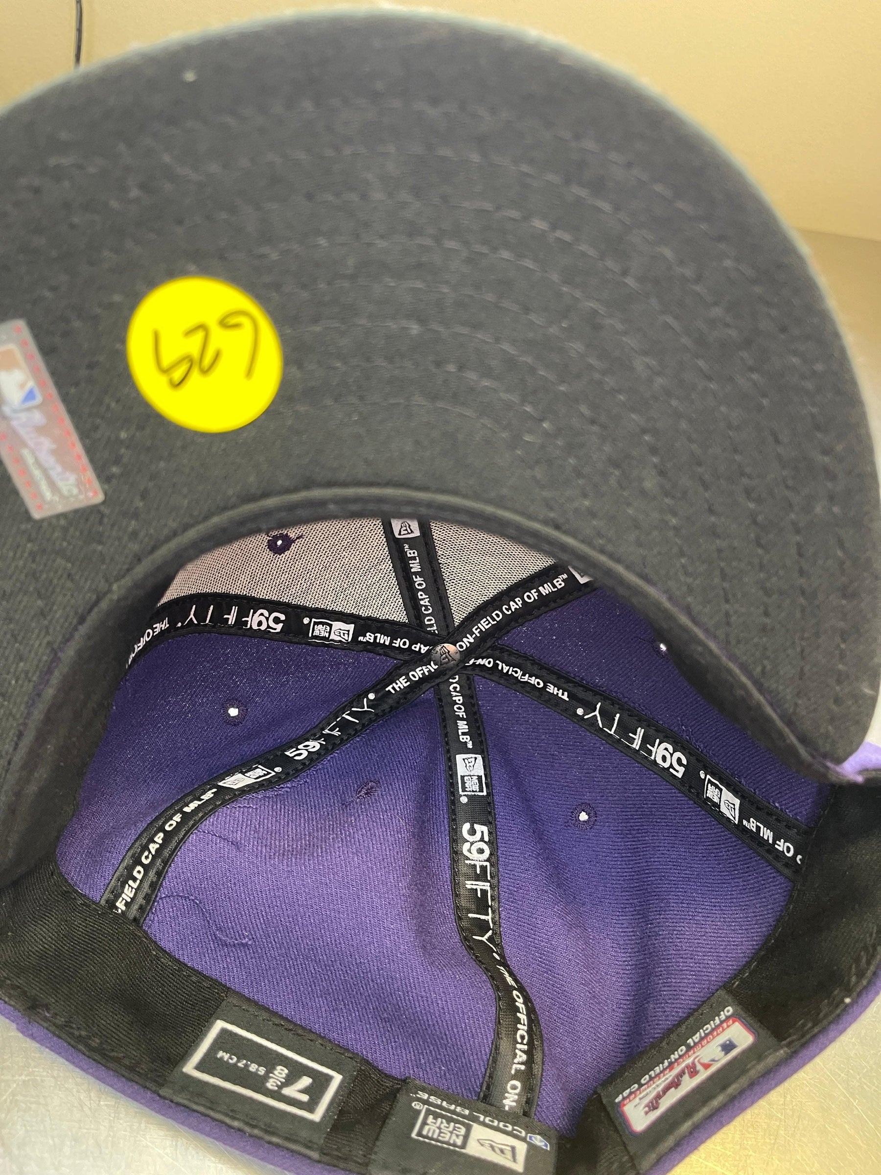 MLB Colorado Rockies New Era Baseball 59FIFTY Hat Cap 7-3/8