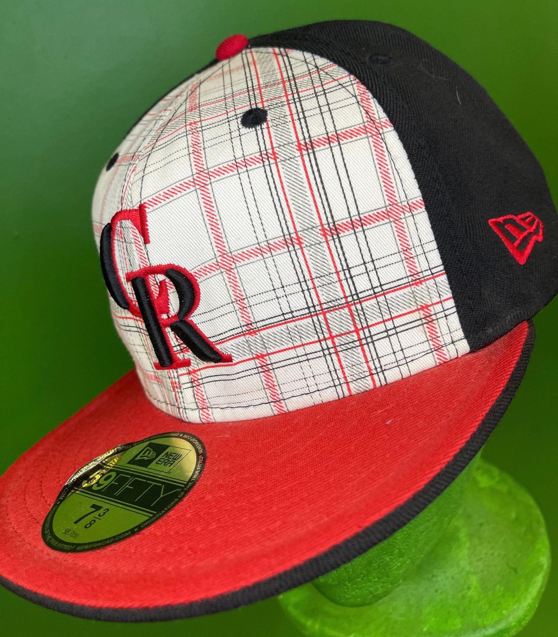 MLB Colorado Rockies New Era Baseball 59FIFTY Plaid Cap 7-3/8
