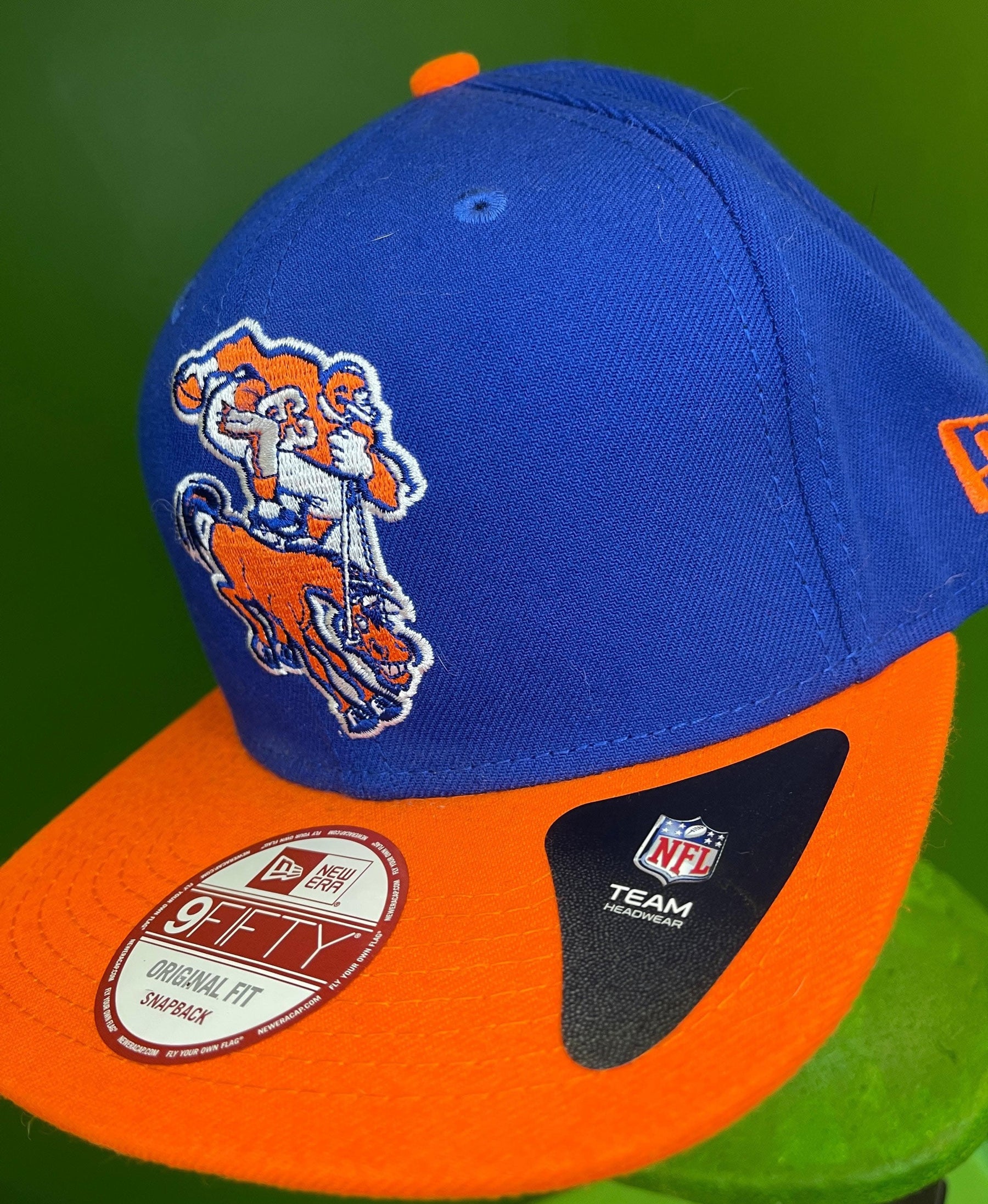NFL Denver Broncos New Era Vintage Logo 9FIFTY Baseball Cap/Hat OSFM NWT