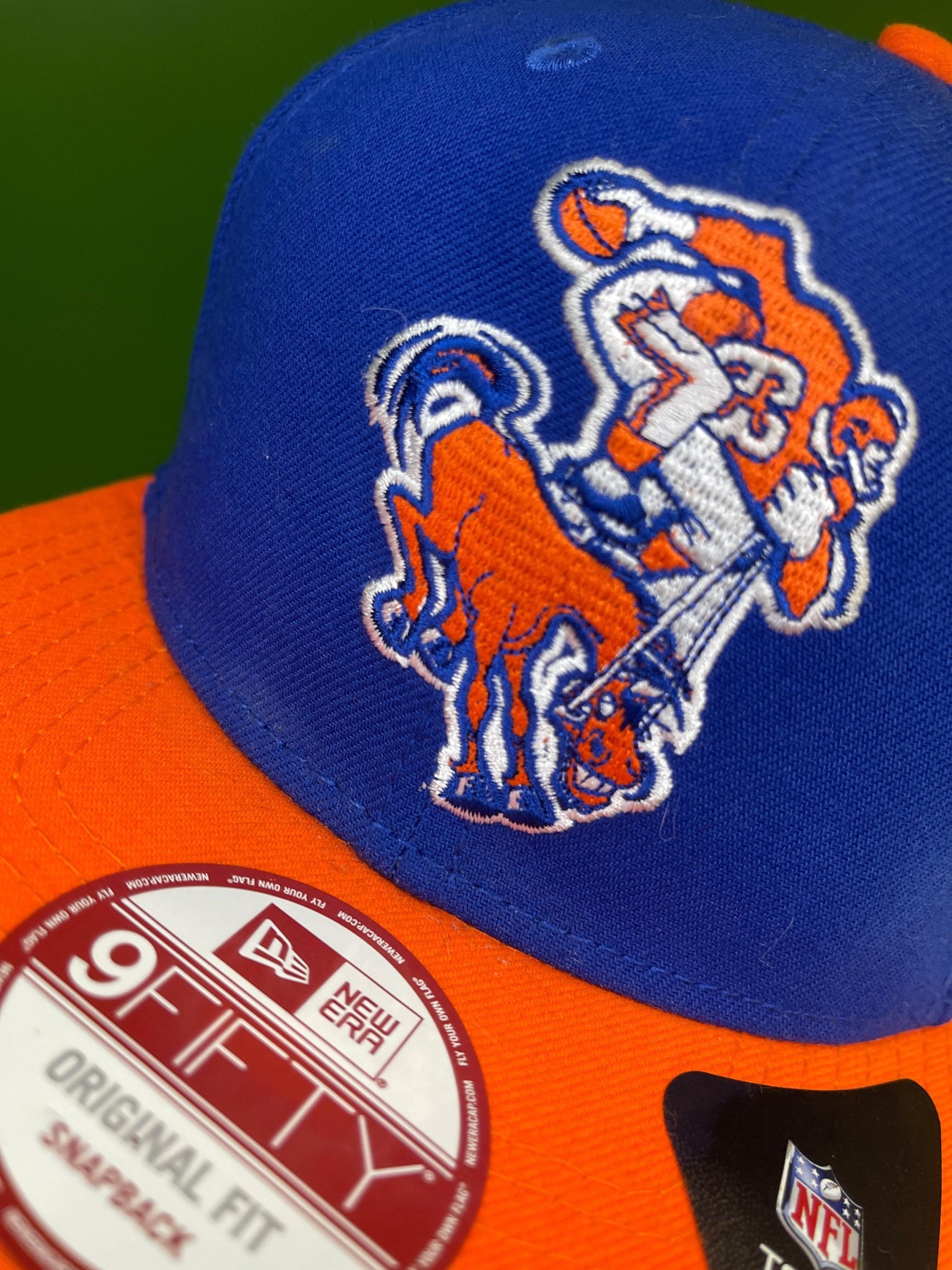 NFL Denver Broncos New Era Vintage Logo 9FIFTY Baseball Cap/Hat OSFM NWT