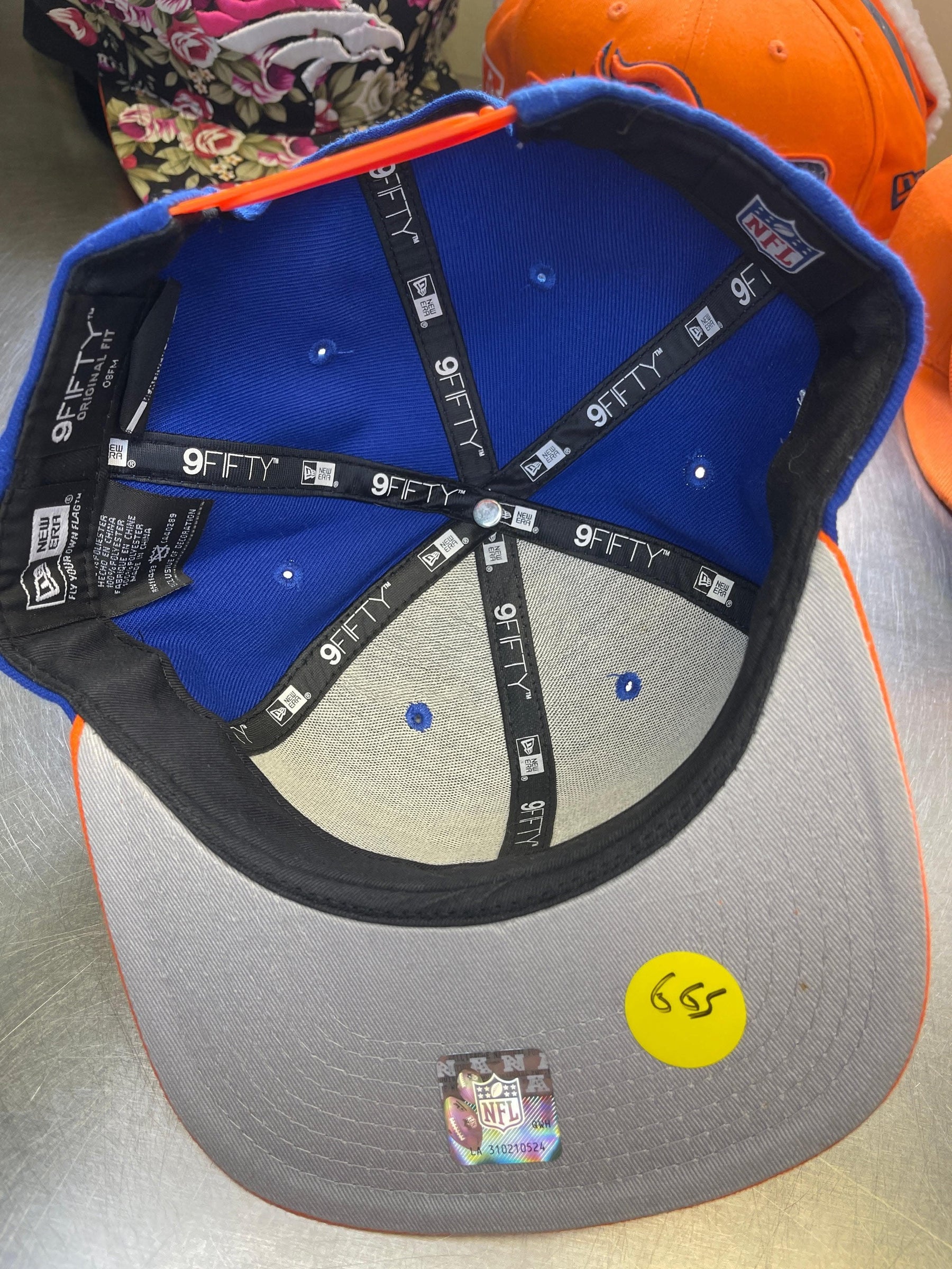 NFL Denver Broncos New Era Vintage Logo 9FIFTY Baseball Cap/Hat OSFM NWT
