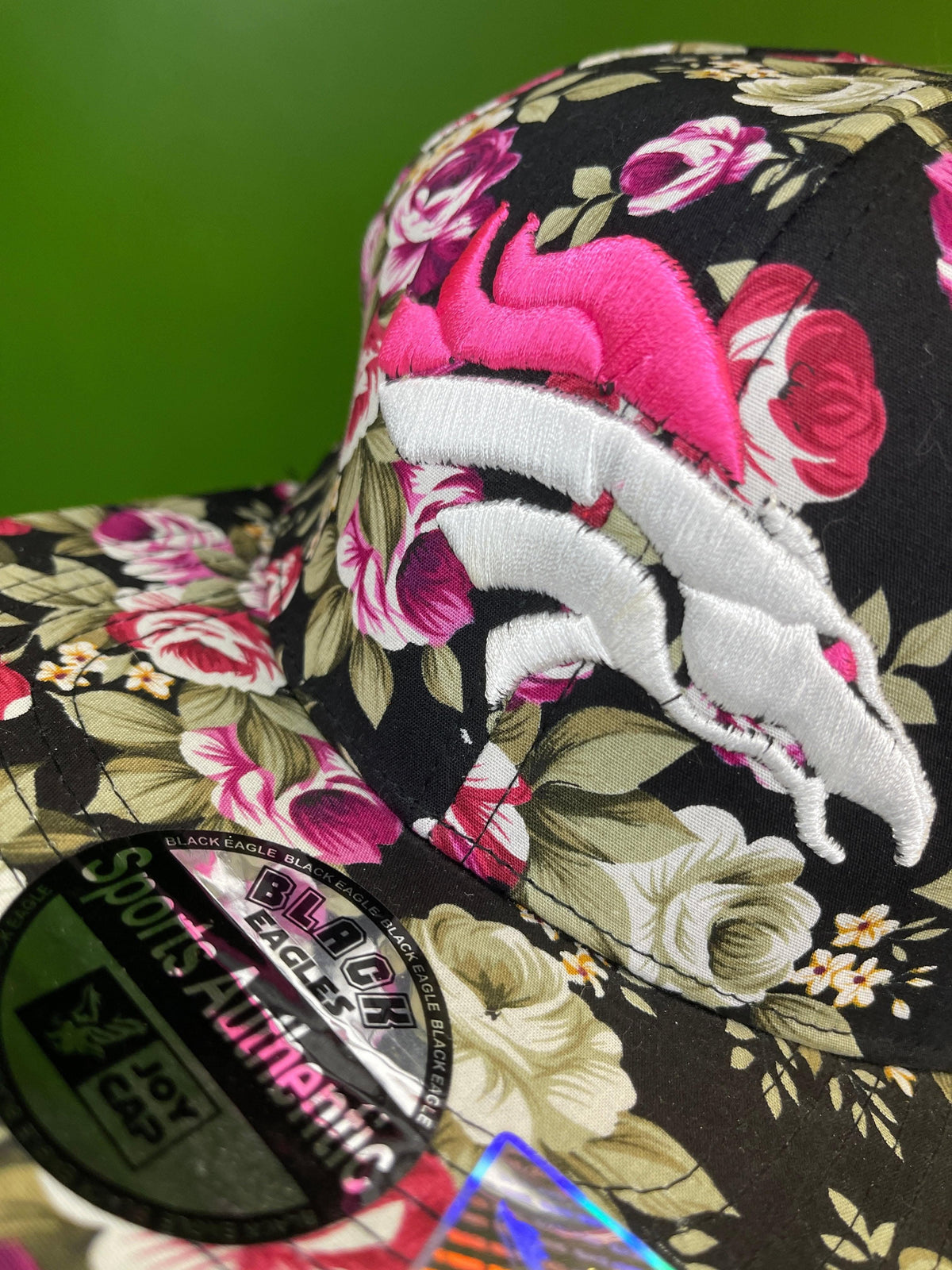 NFL Denver Broncos Pink Floral Baseball Cap/Hat OSFM NWT