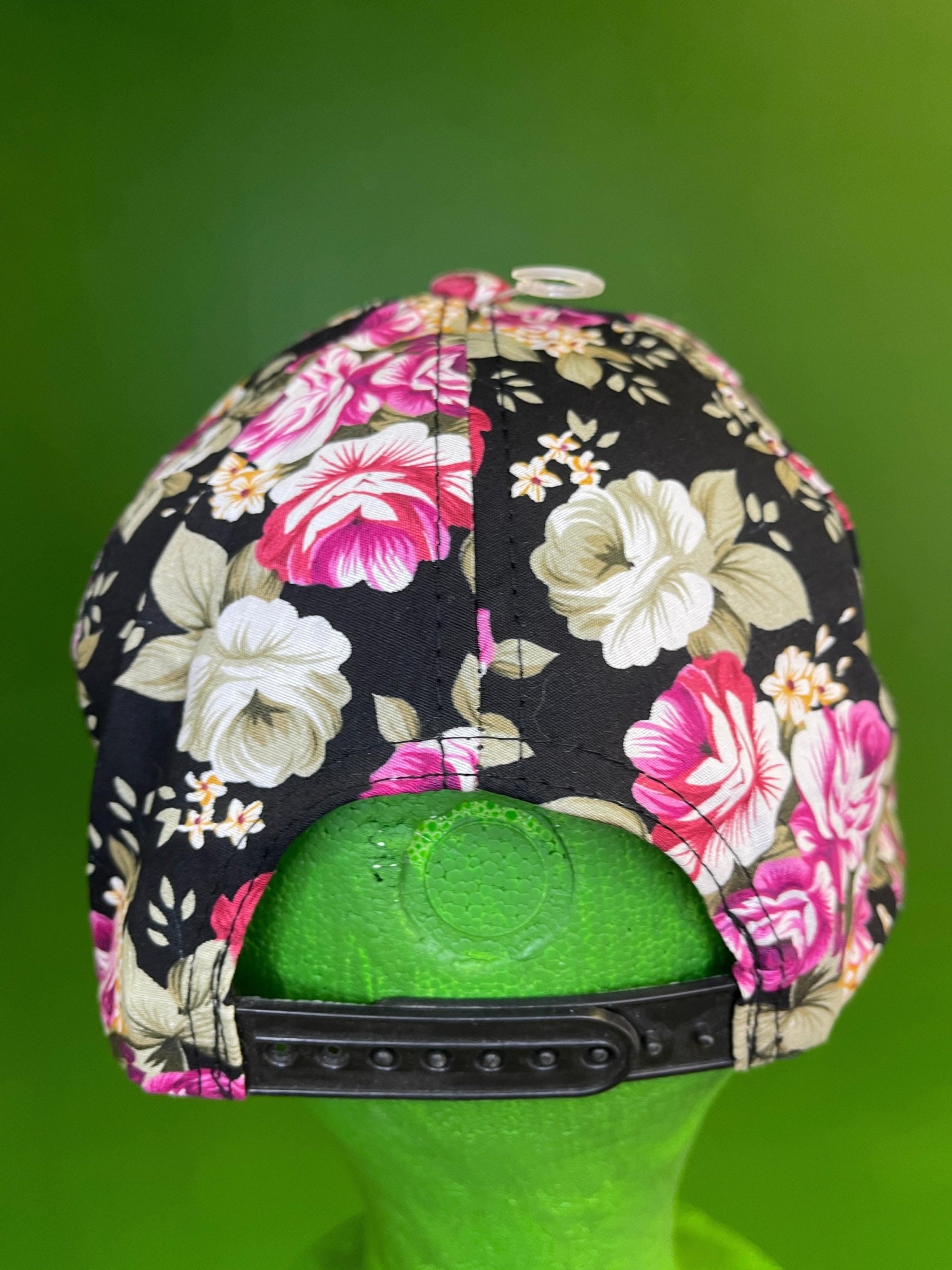 NFL Denver Broncos Pink Floral Baseball Cap/Hat OSFM NWT