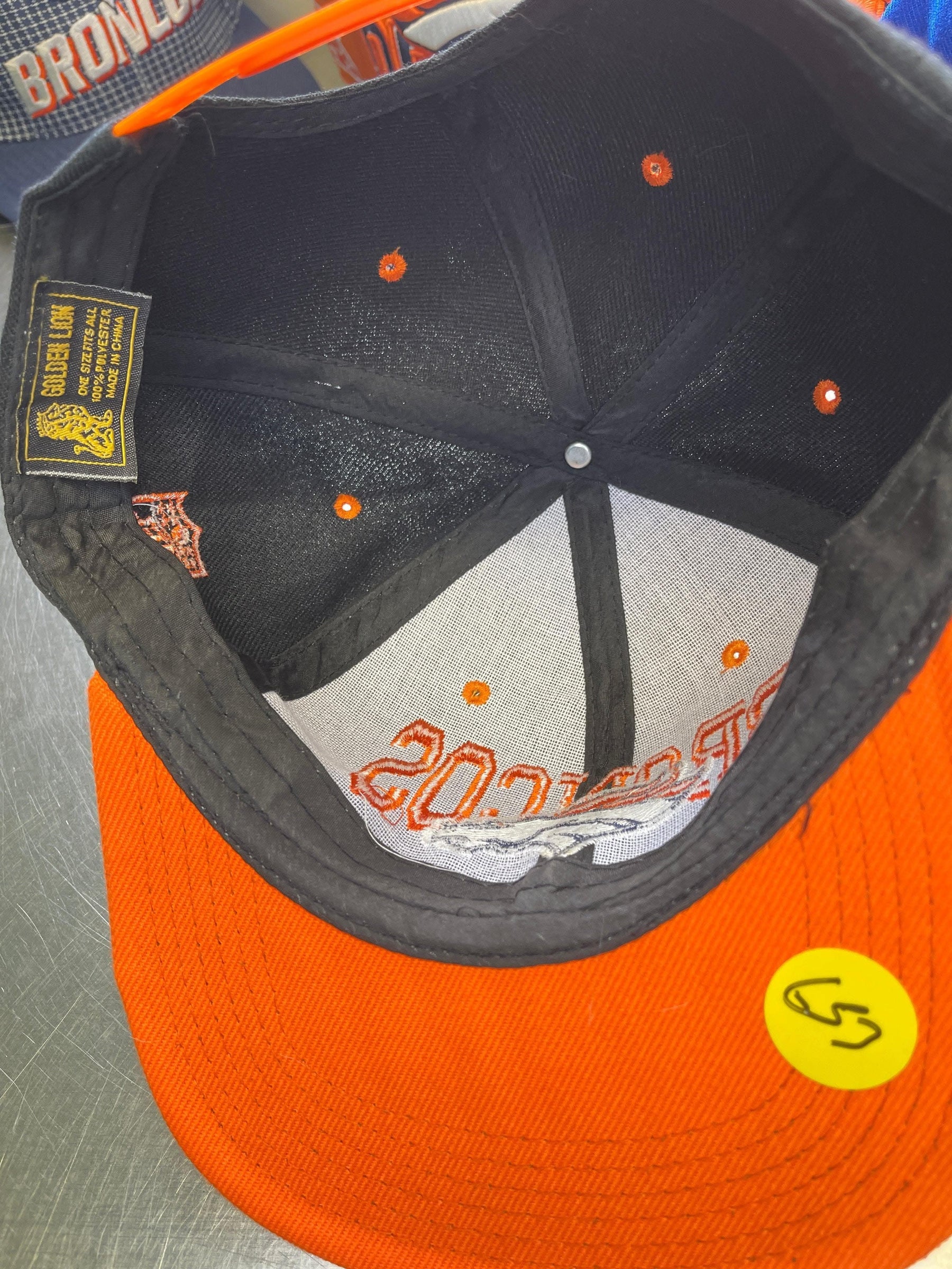 NFL Denver Broncos Adjustable Baseball Cap/Hat OSFM NWT