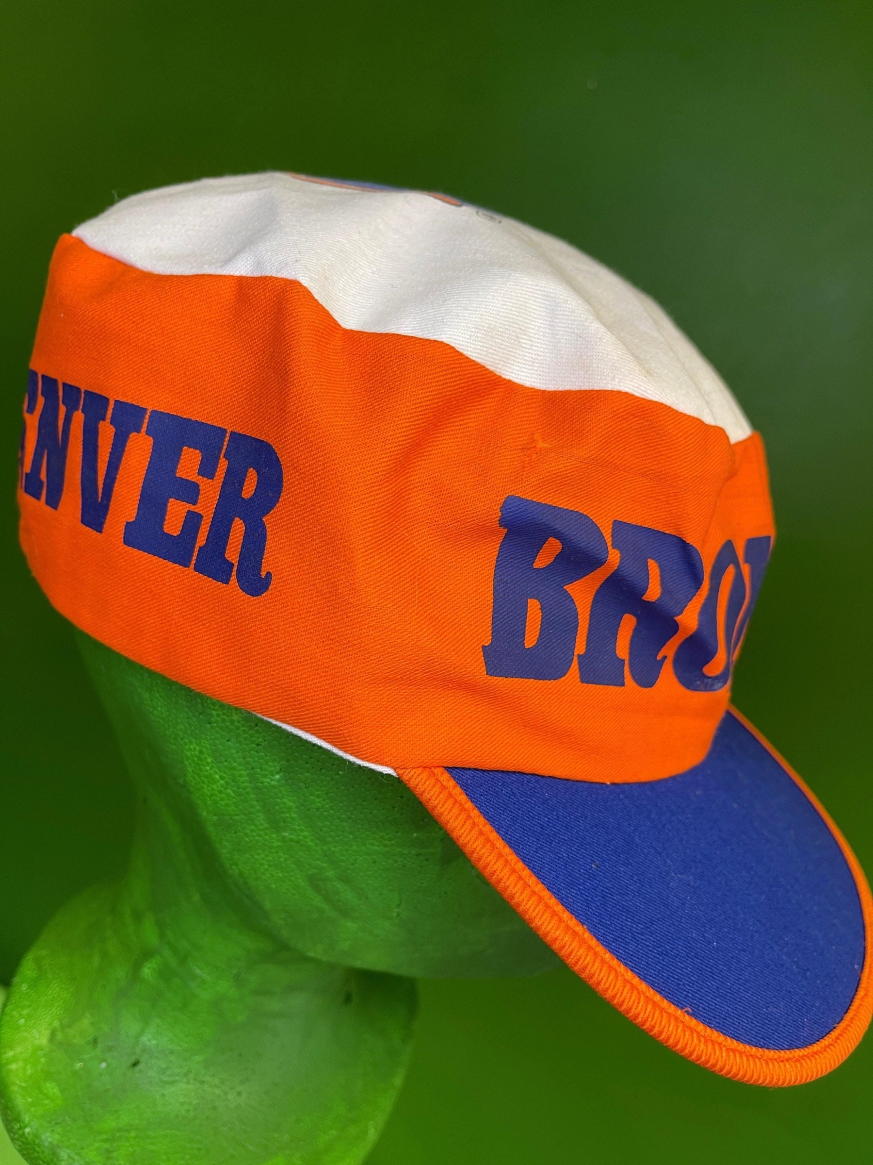 NFL Denver Broncos Vintage 70's Conductor Style Cap/Hat OSFM