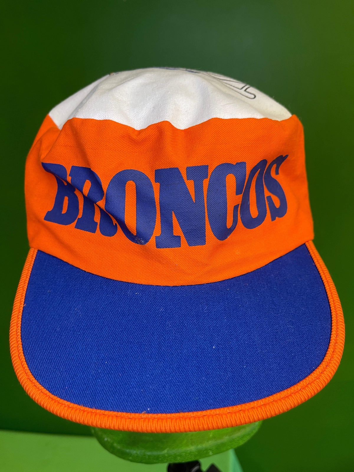 NFL Denver Broncos Vintage 70's Conductor Style Cap/Hat OSFM