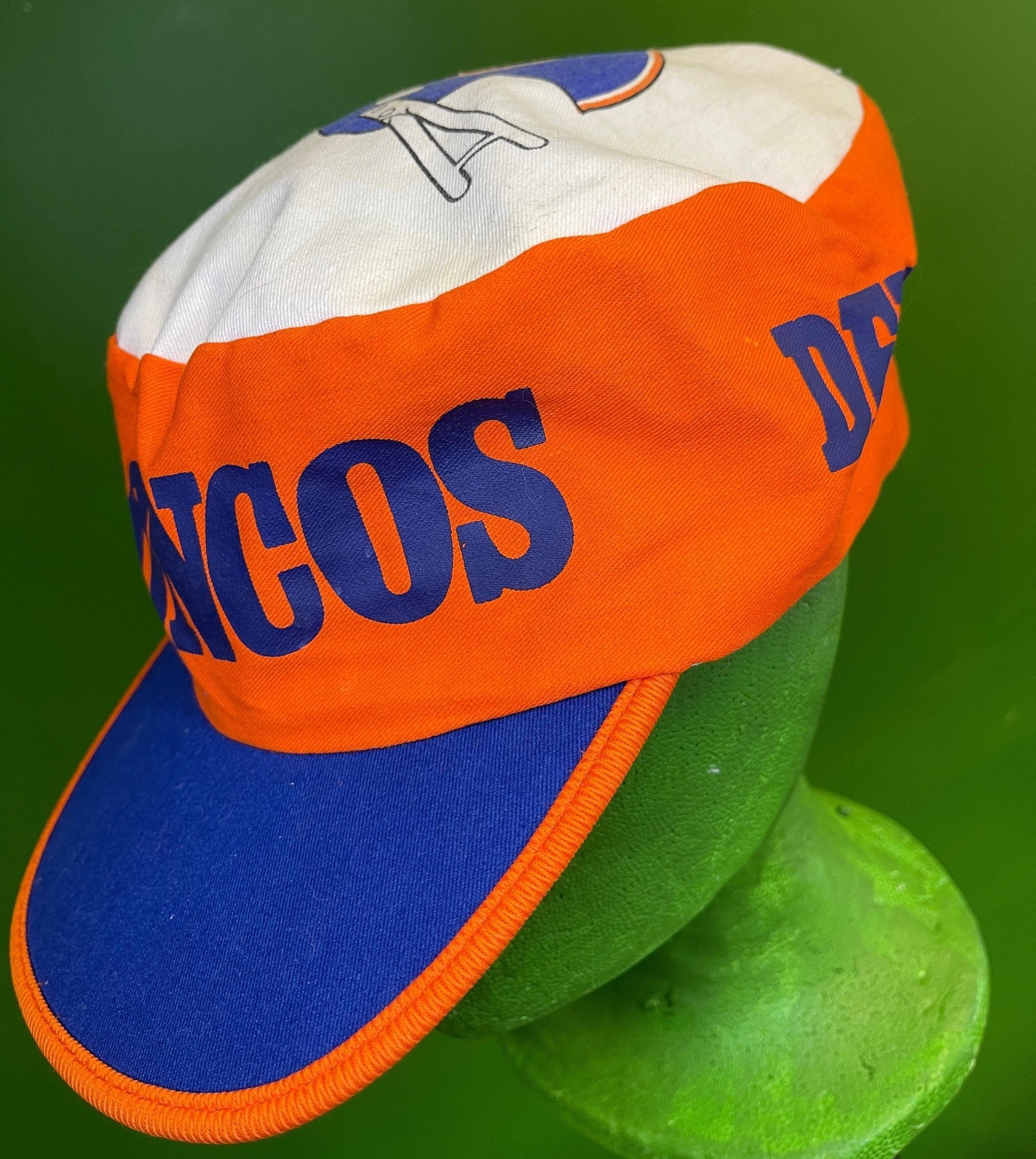 NFL Denver Broncos Vintage 70's Conductor Style Cap/Hat OSFM