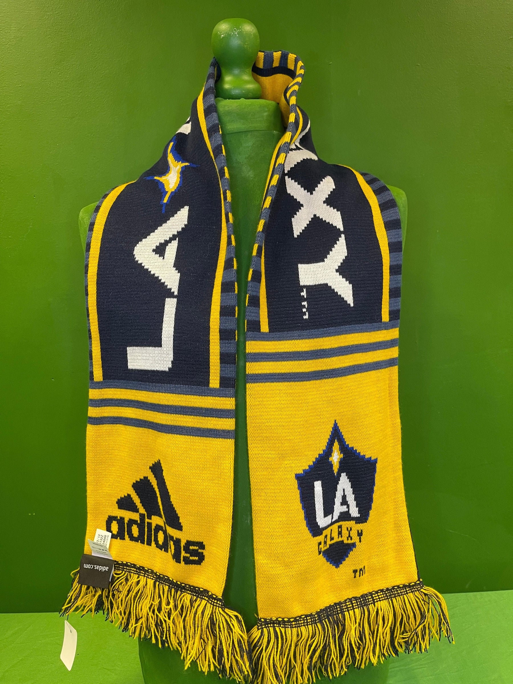 MLS Los Angeles Galaxy Adidas Fringed Scarf